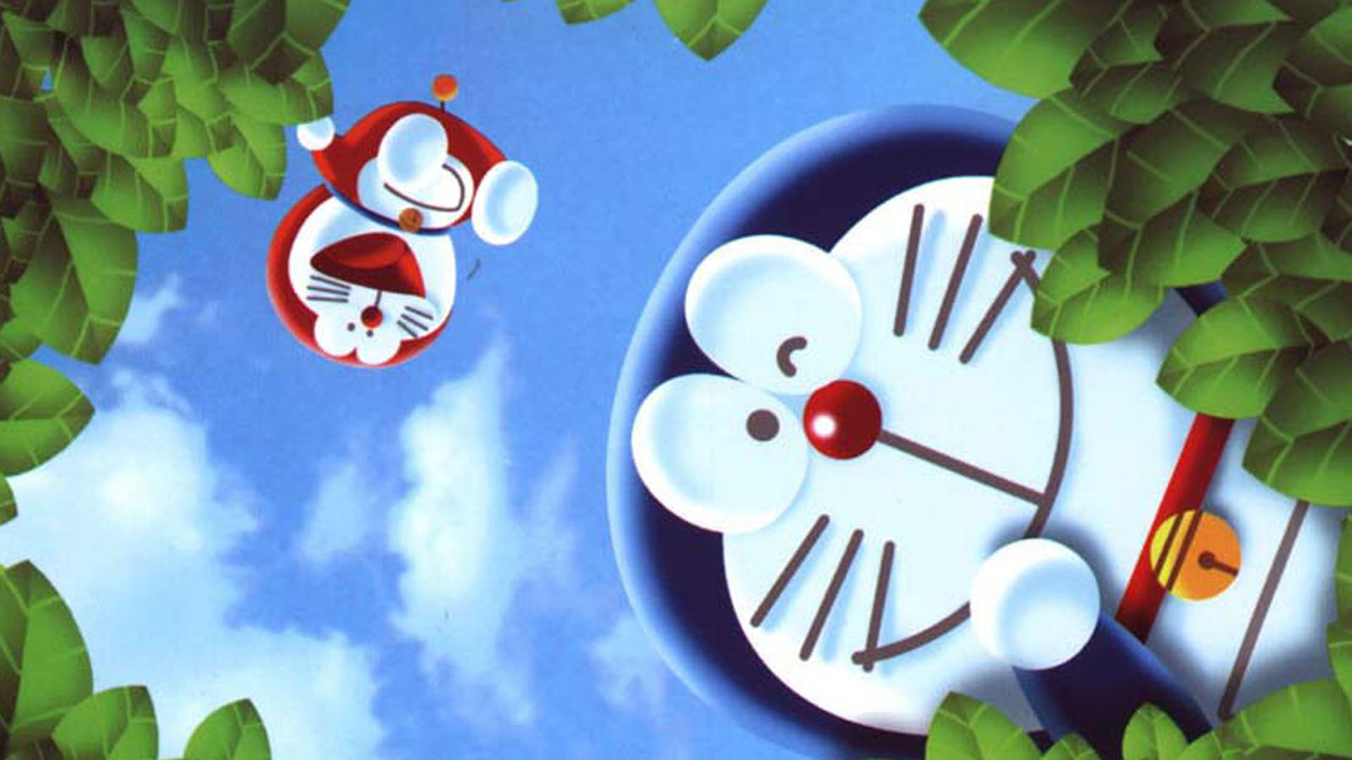 plein hd fonds d'écran 3d 1920x1080,dessin animé,feuille,dessin animé,l'horloge,arbre