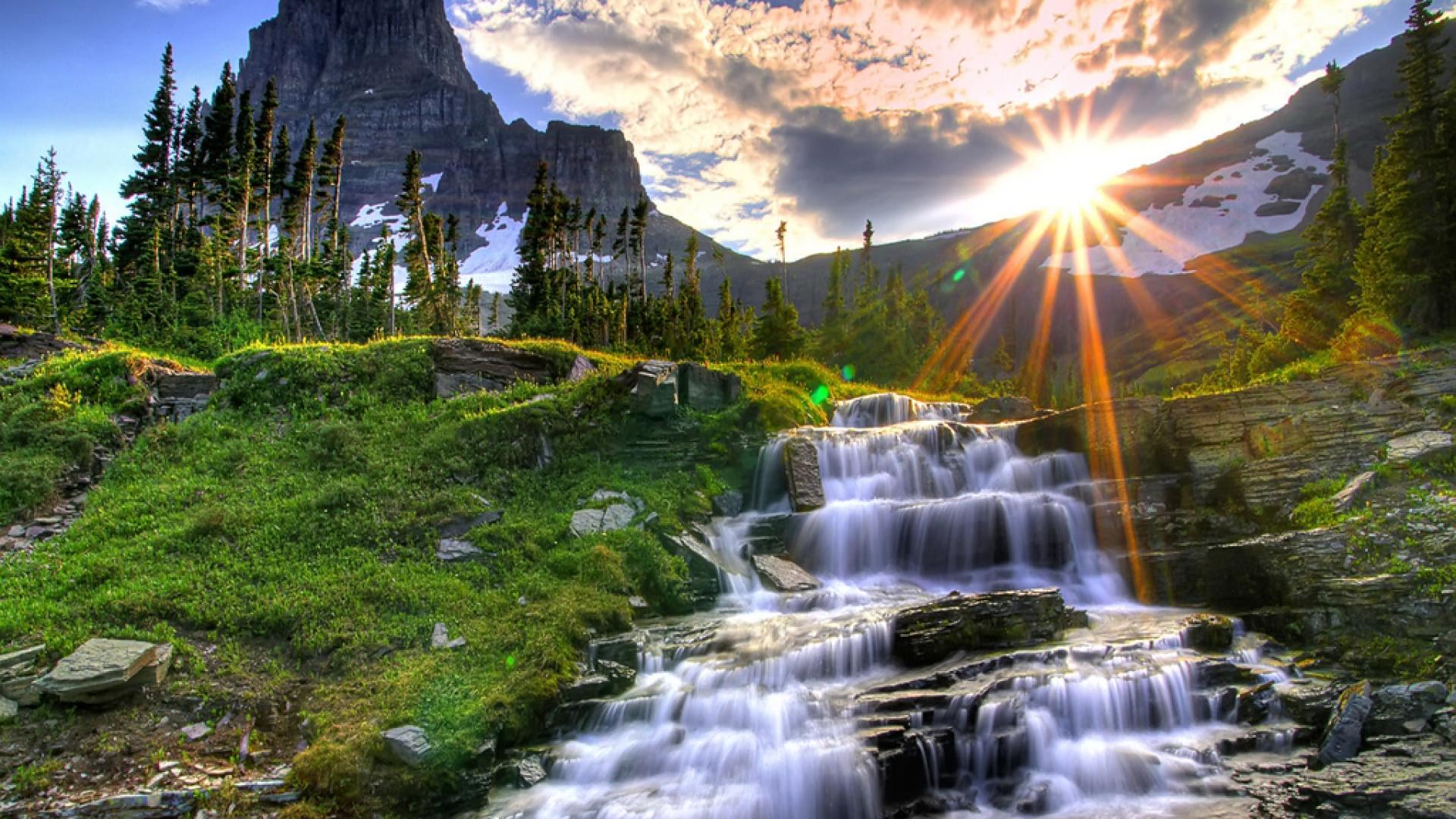 full hd 3d wallpaper 1920x1080,natürliche landschaft,natur,gewässer,wasserfall,wasservorräte