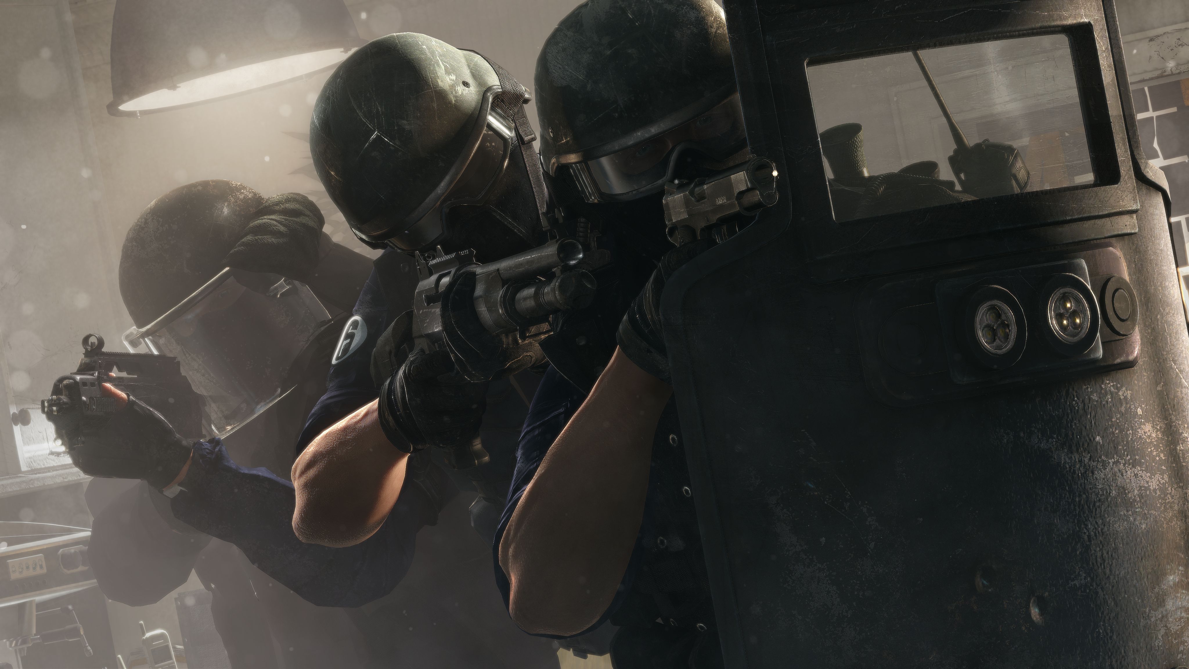 rainbow six siege wallpaper,personal protective equipment,helmet,swat,police