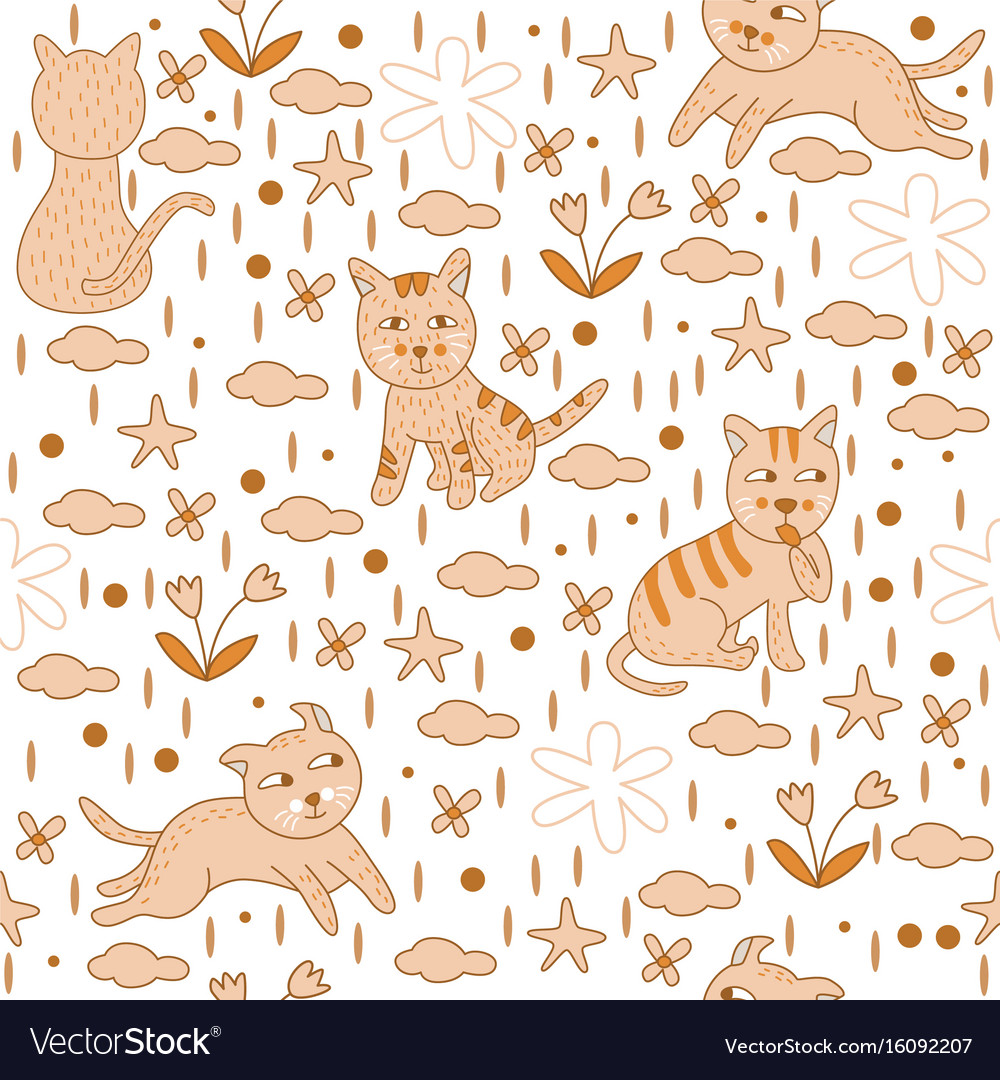 귀여운 고양이 벽지,무늬,포장지,디자인,클립 아트,제도법