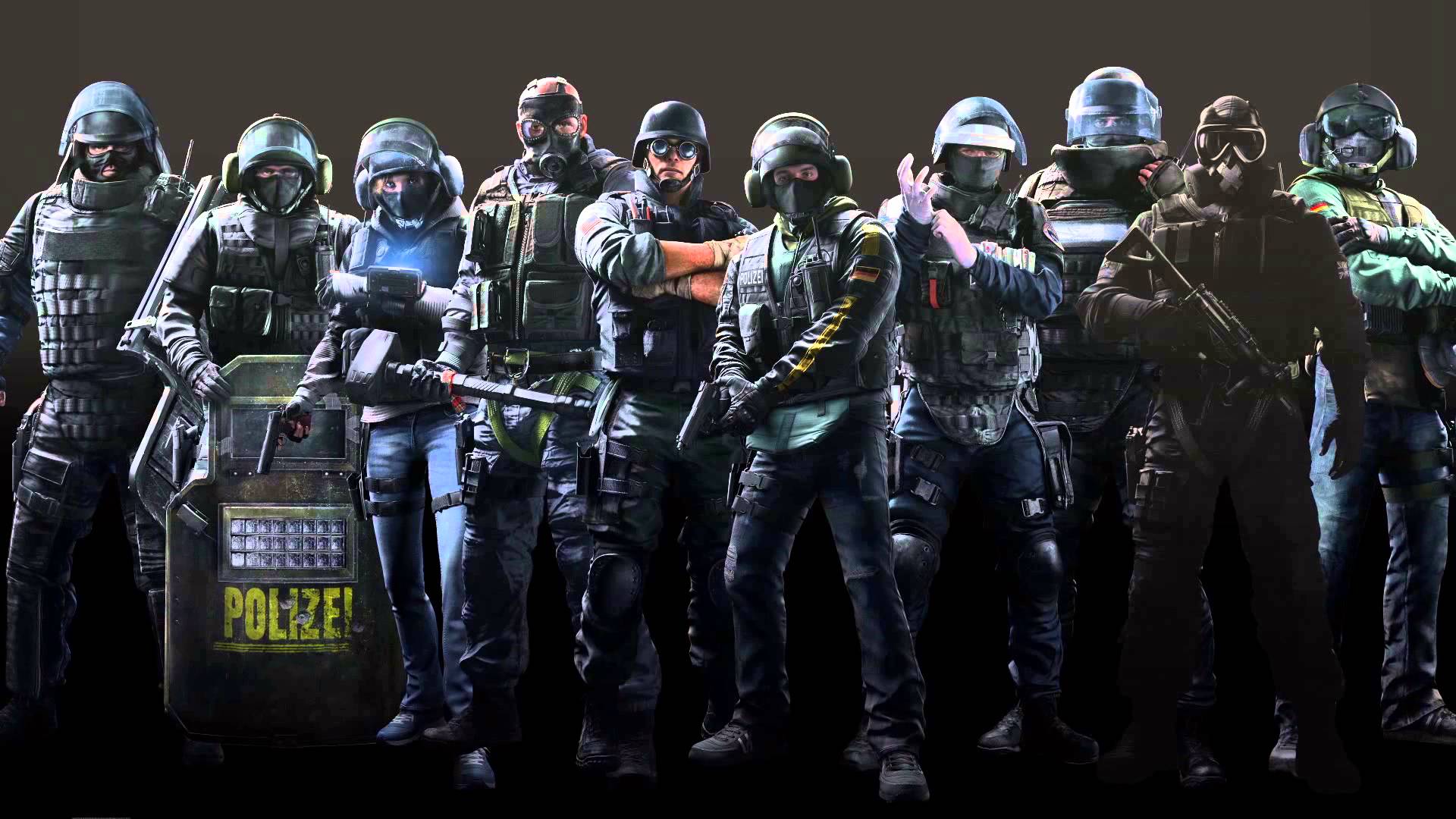 rainbow six siege wallpaper,team,games,crew,personal protective equipment,swat