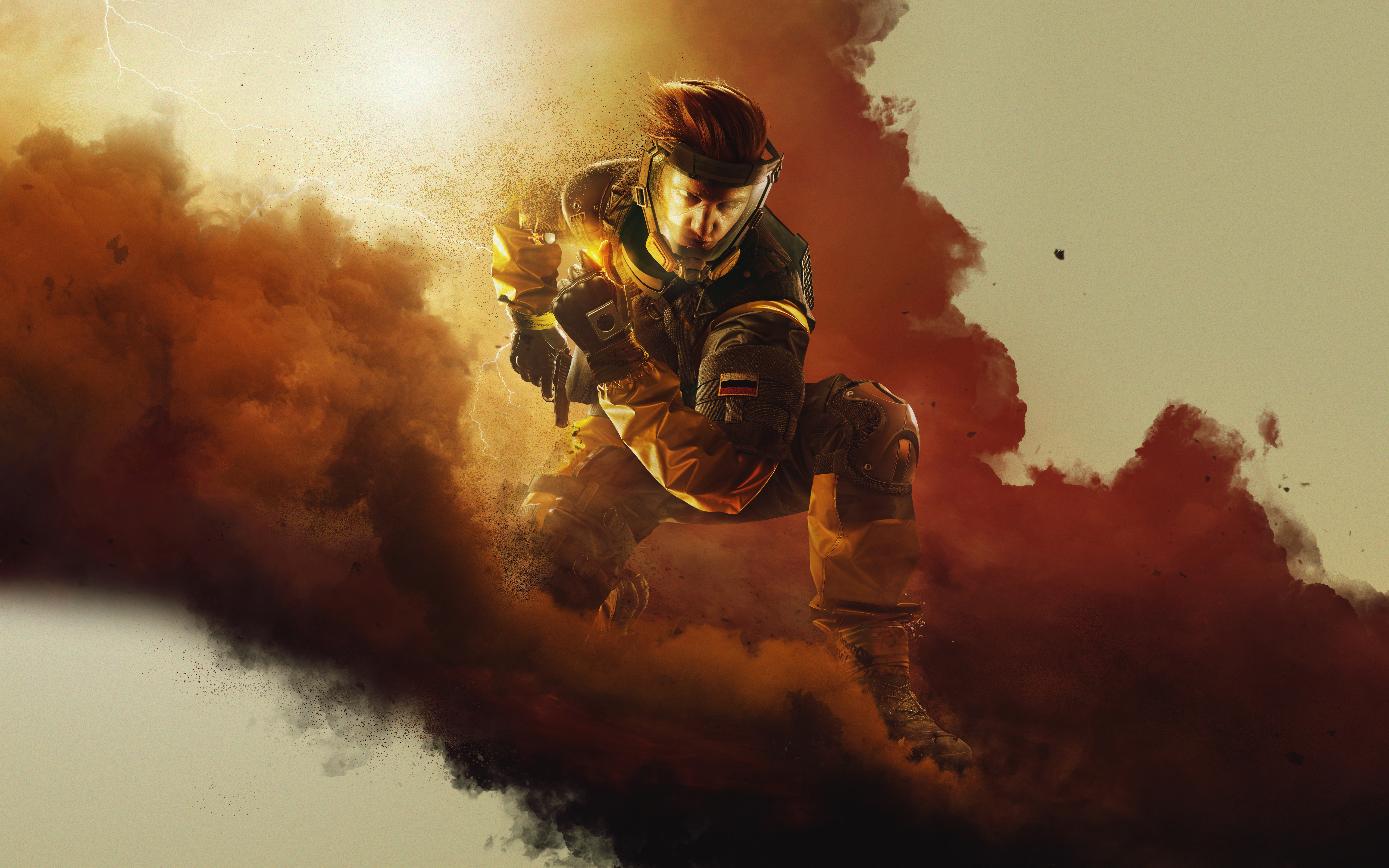 fondo de pantalla de rainbow six siege,cg artwork,ilustración,juego de acción y aventura,arte,bombero