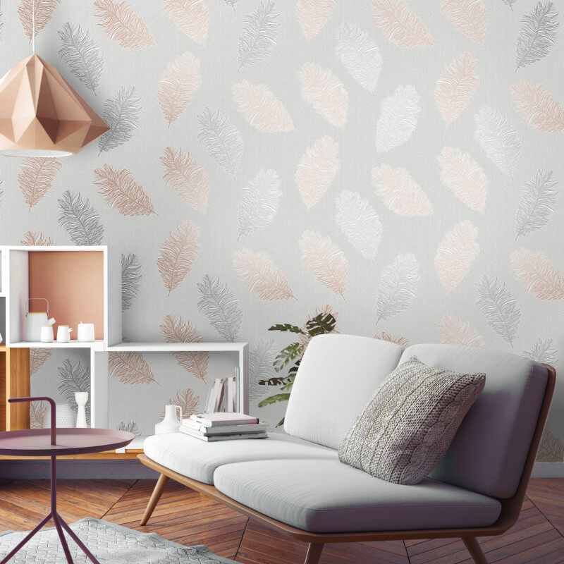 rose gold wallpaper,wall,wallpaper,room,furniture,living room