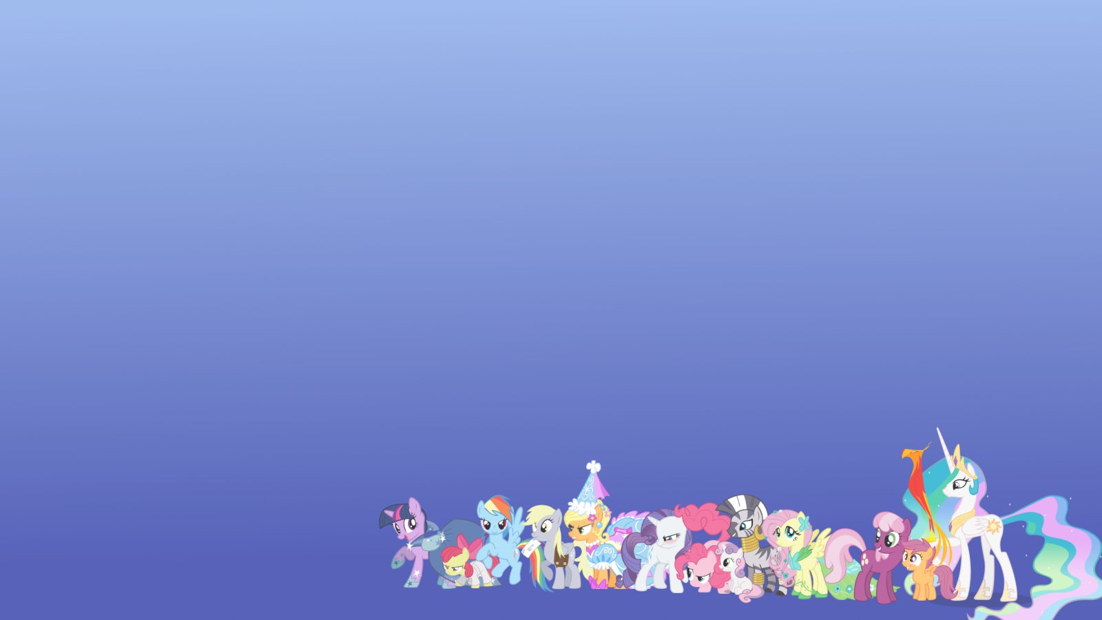 il mio piccolo pony wallpaper,cielo,blu,giorno,personaggio fittizio