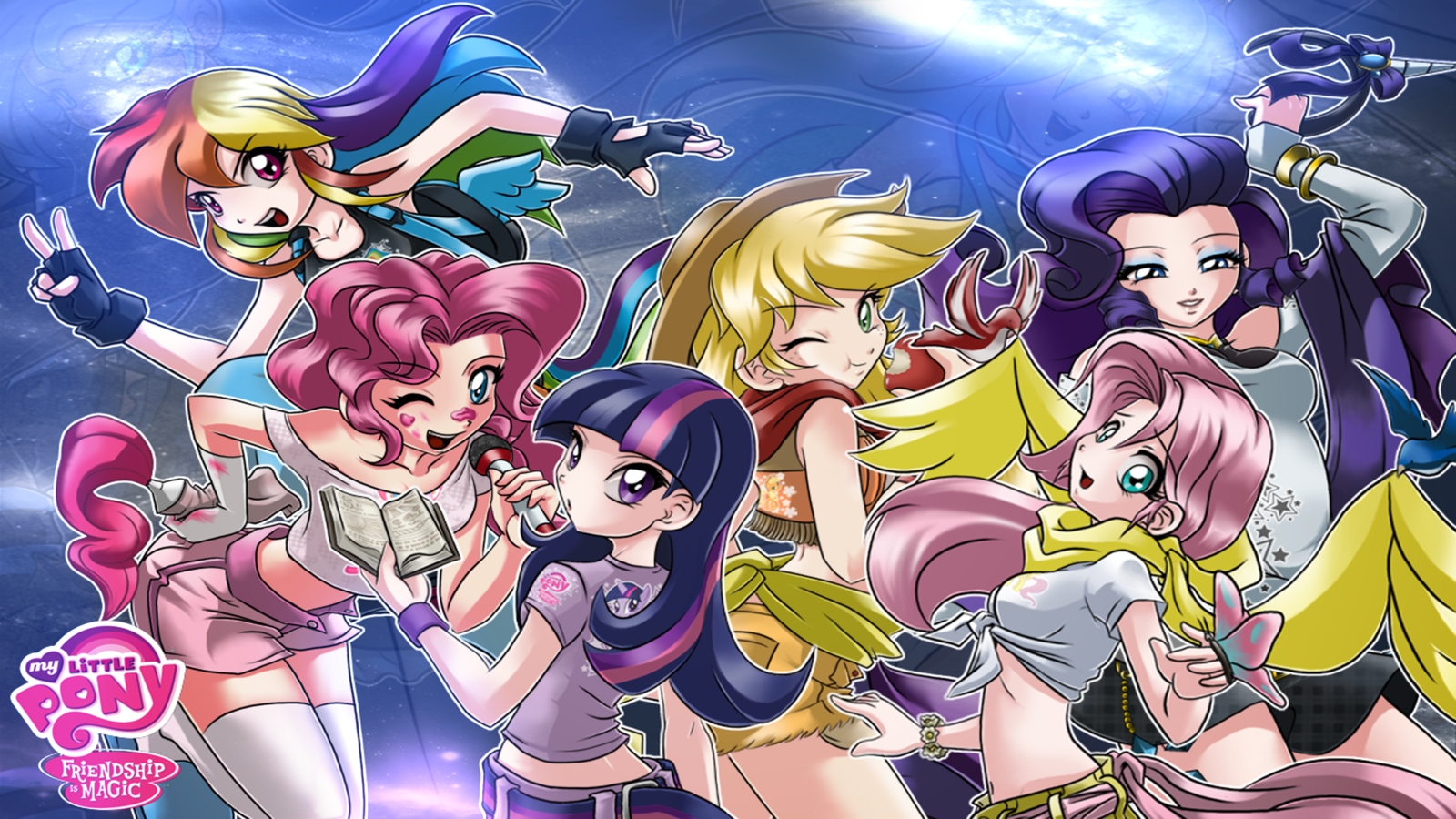 my little pony wallpaper,cartoon,anime,animated cartoon,fiction,fictional character