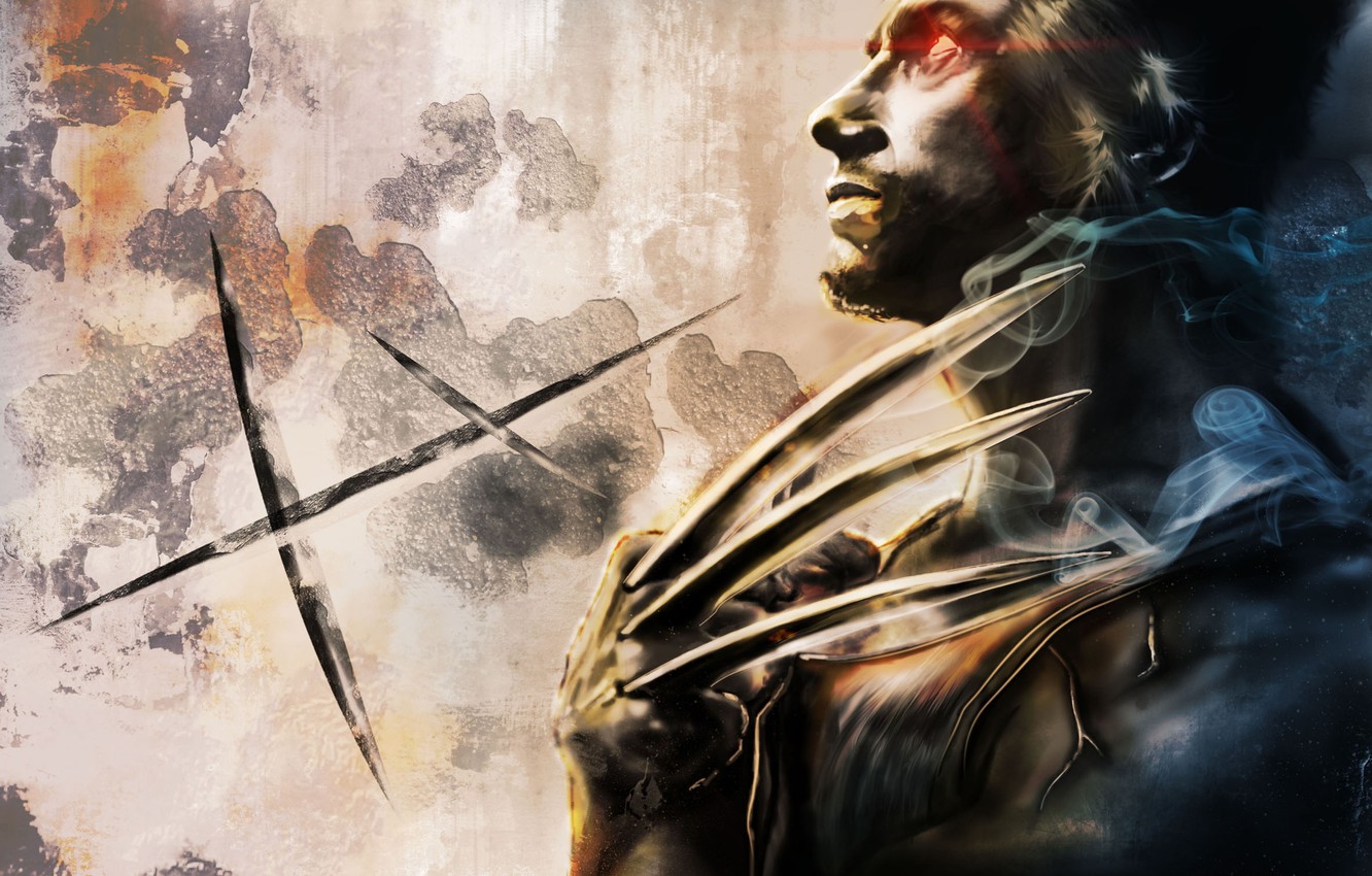 wolverine wallpaper,arte,cg artwork,ilustración,pintura,artes visuales