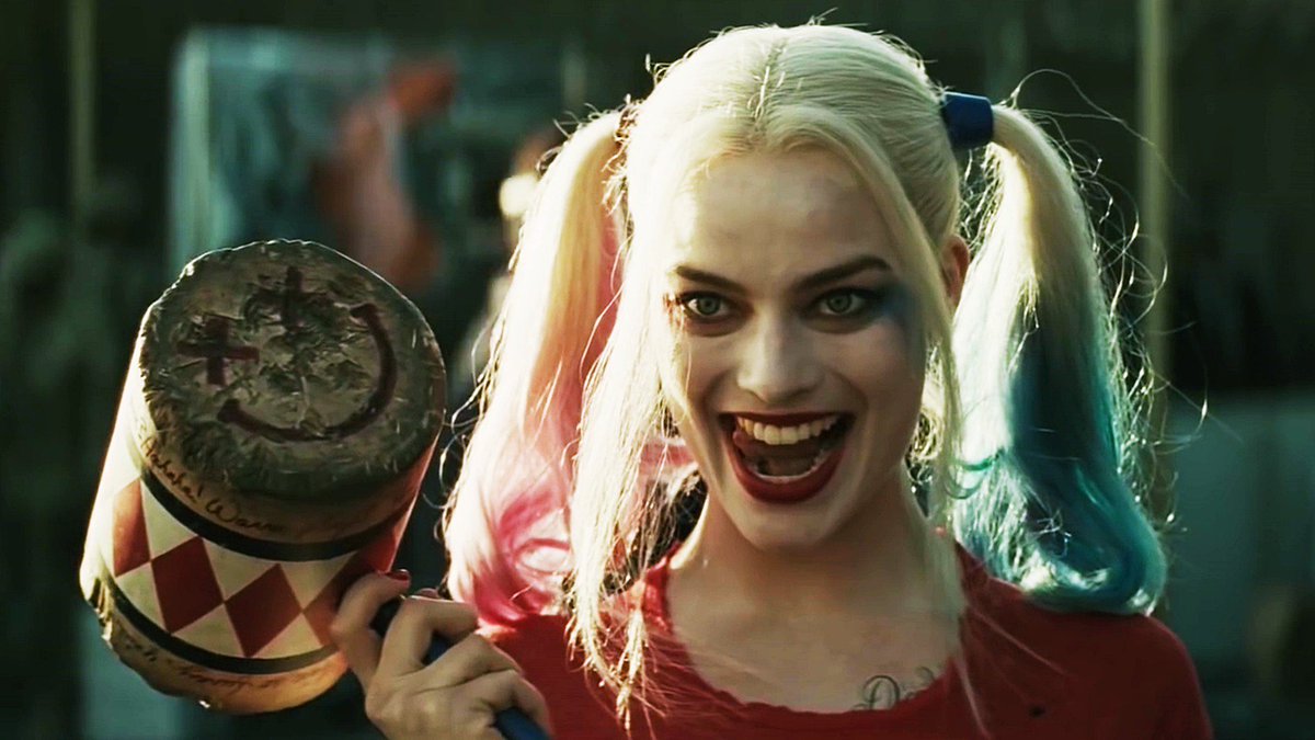 harley quinn wallpaper,hair,facial expression,hairstyle,blond,smile