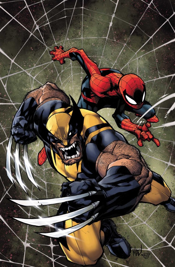 wolverine wallpaper,fictional character,superhero,spider man,fiction,comics