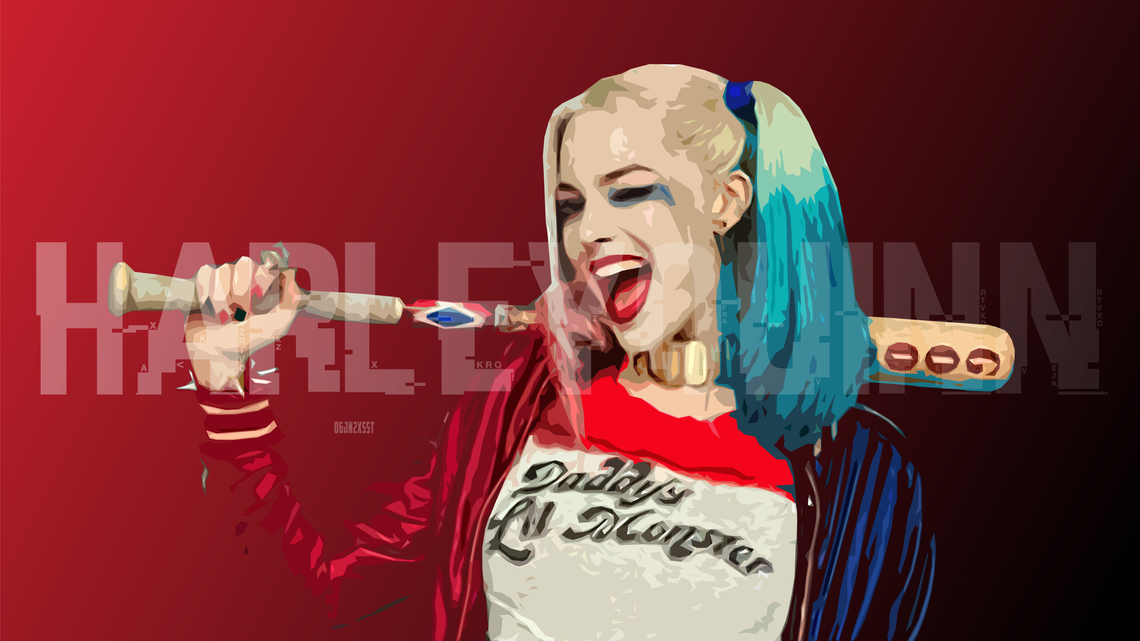 fond d'écran harley quinn,en chantant,chanteur,performance,bouche,blond