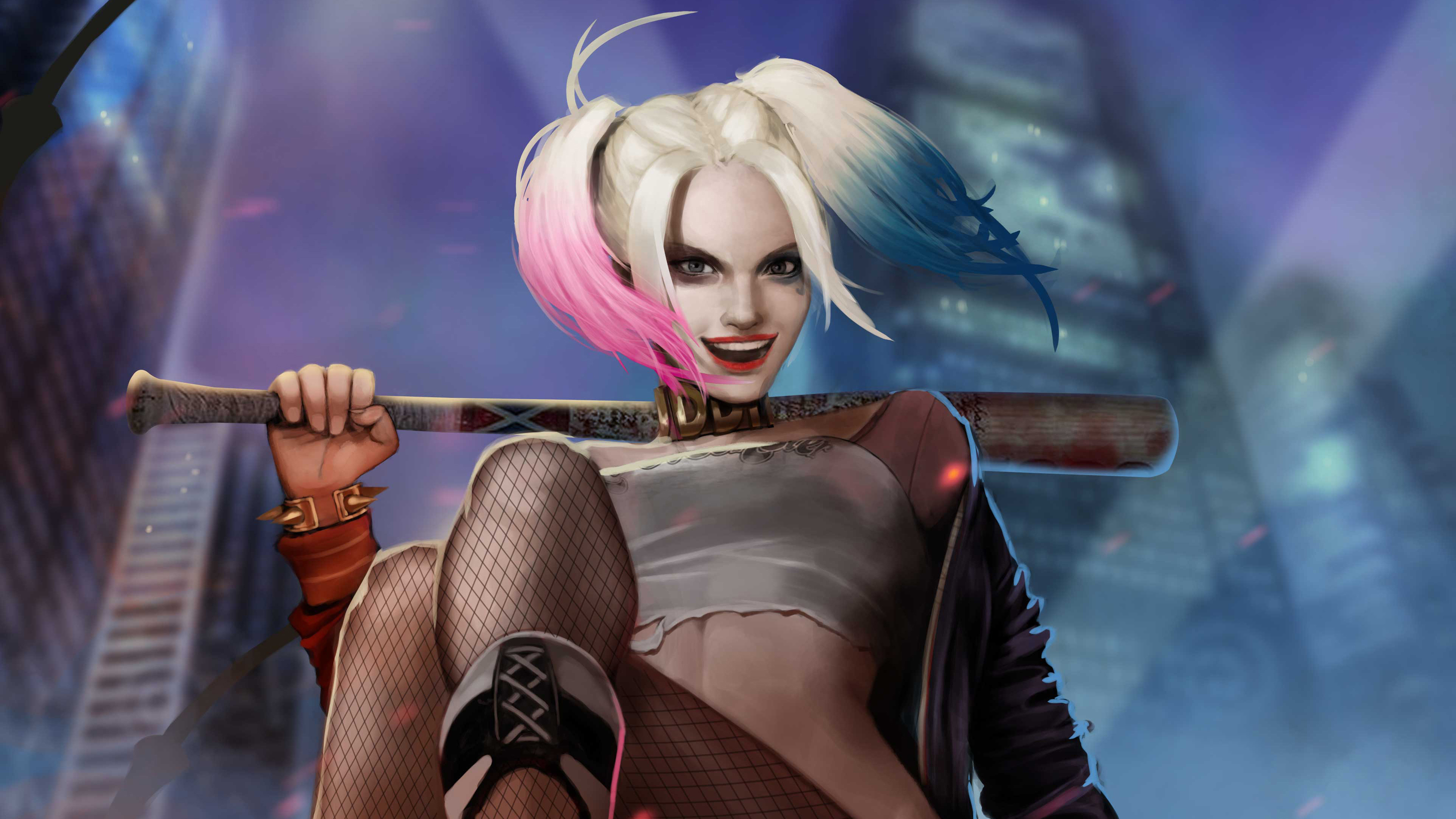 harley quinn wallpaper,cg artwork,games,screenshot,pc game,adventure game