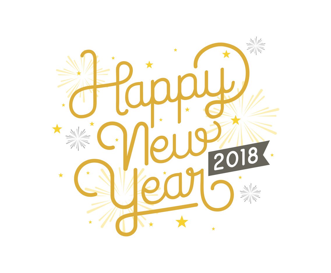 happy new year 2018 wallpapers,text,font,logo,yellow,line