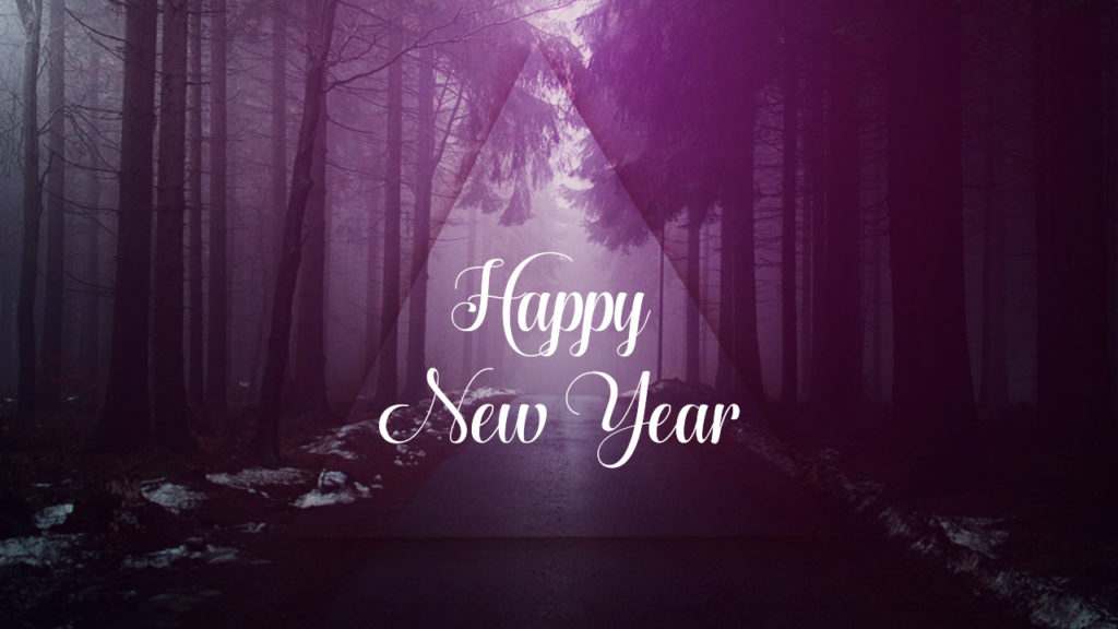 happy new year 2018 wallpapers,text,purple,font,violet,darkness