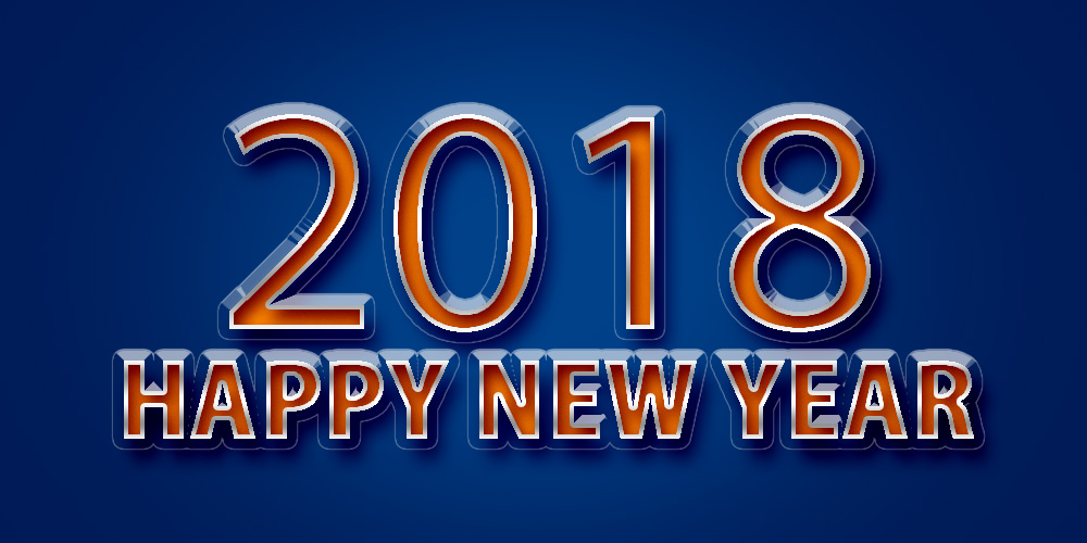 happy new year 2018 wallpapers,text,font,logo,electric blue,brand