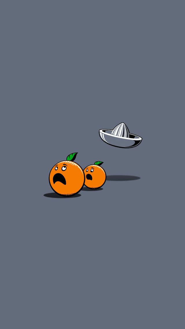 fonds d'écran drôles d'iphone,orange,fruit,dessin animé,illustration,la nourriture végétarienne