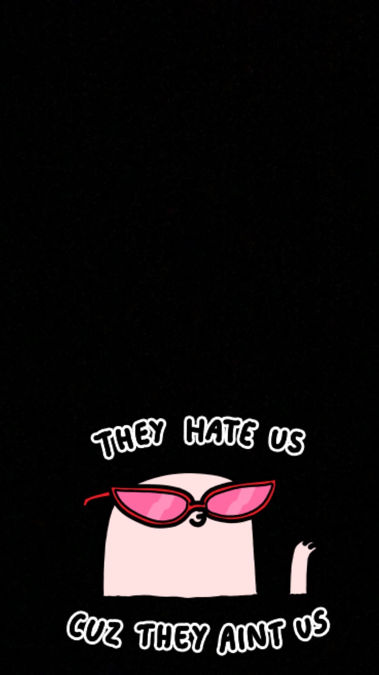 funny iphone wallpapers,eyewear,text,glasses,pink,cartoon