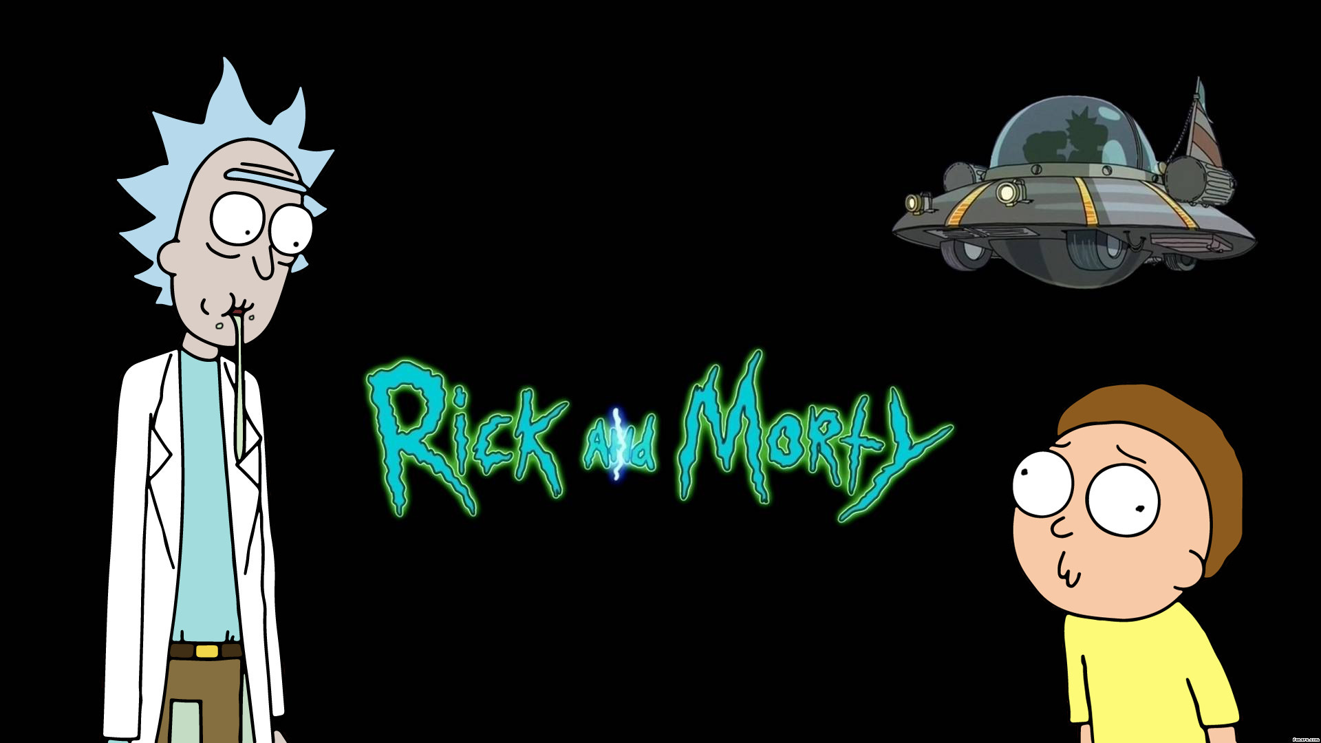rick and morty壁紙,漫画,アニメ,アニメーション,図,フォント