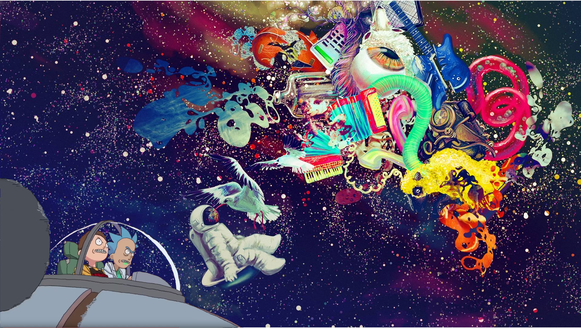 Aquarius Ent Rick and Morty 1000 Pcs Puzzle 51x71cm