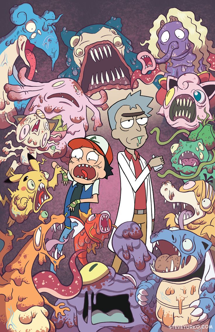 fondo de pantalla de rick and morty,dibujos animados,dibujos animados,arte,ilustración,arte moderno