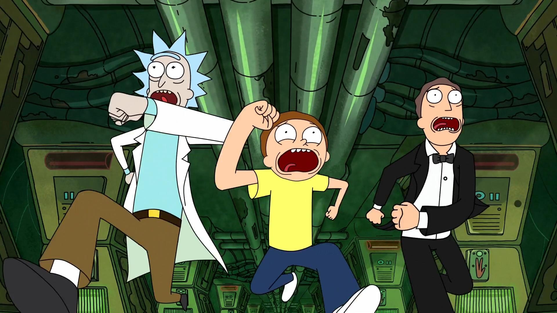 fond d'écran rick and morty,dessin animé,dessin animé,animation,illustration,amusement