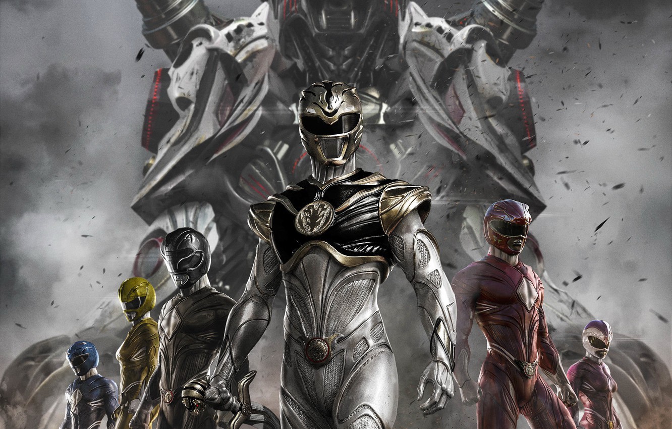 power rangers wallpaper,fictional character,cg artwork,action adventure game,illustration,superhero