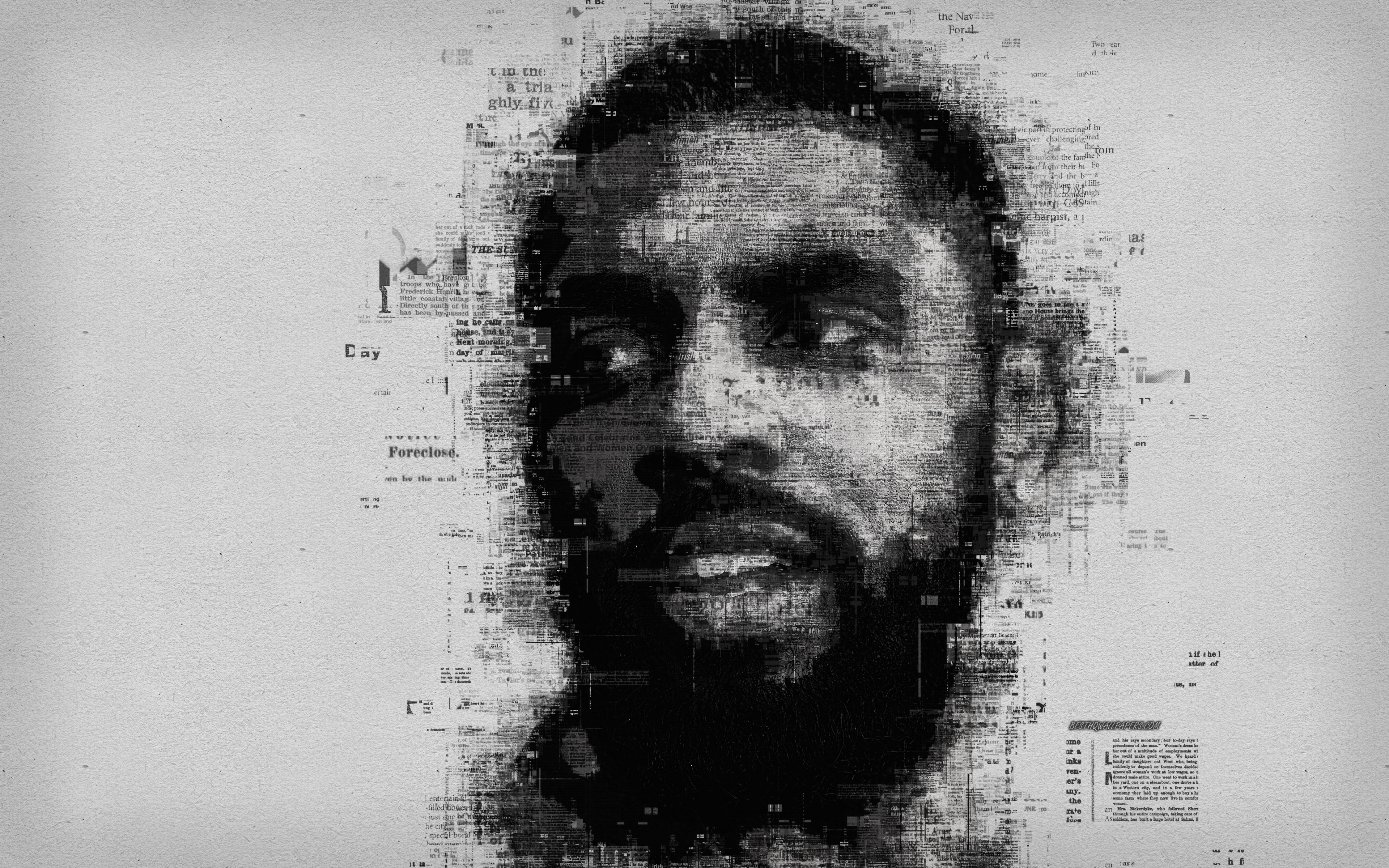 kyrie irving wallpaper,face,portrait,head,monochrome,black and white