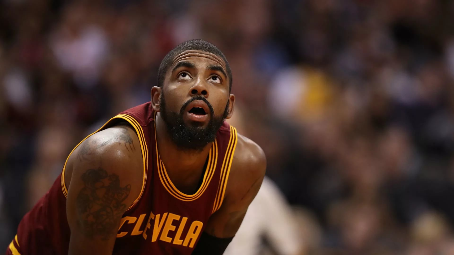 carta da parati kyrie irving,giocatore di pallacanestro,capelli,pallacanestro,giocatore,gli sport