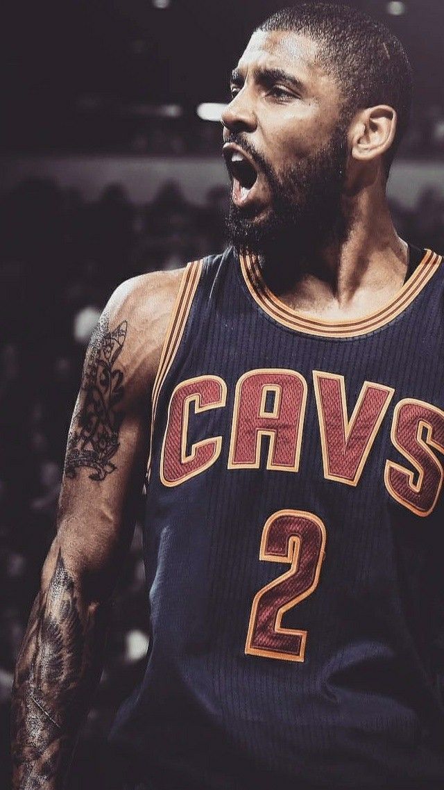 kyrie irving wallpaper,basketball player,facial hair,jersey,team sport,forehead