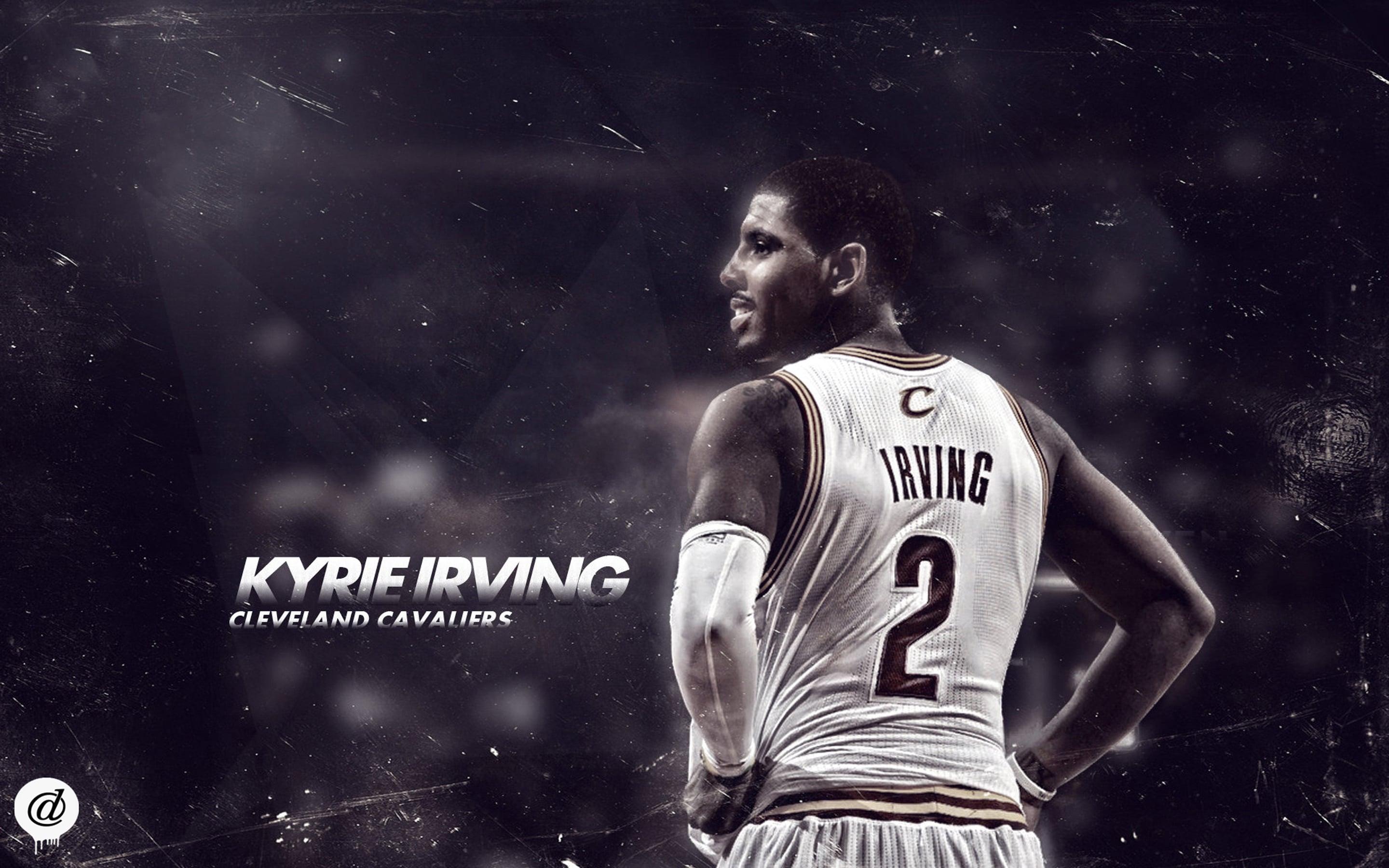 kyrie irving wallpaper,football player,font,player,atmosphere,team sport