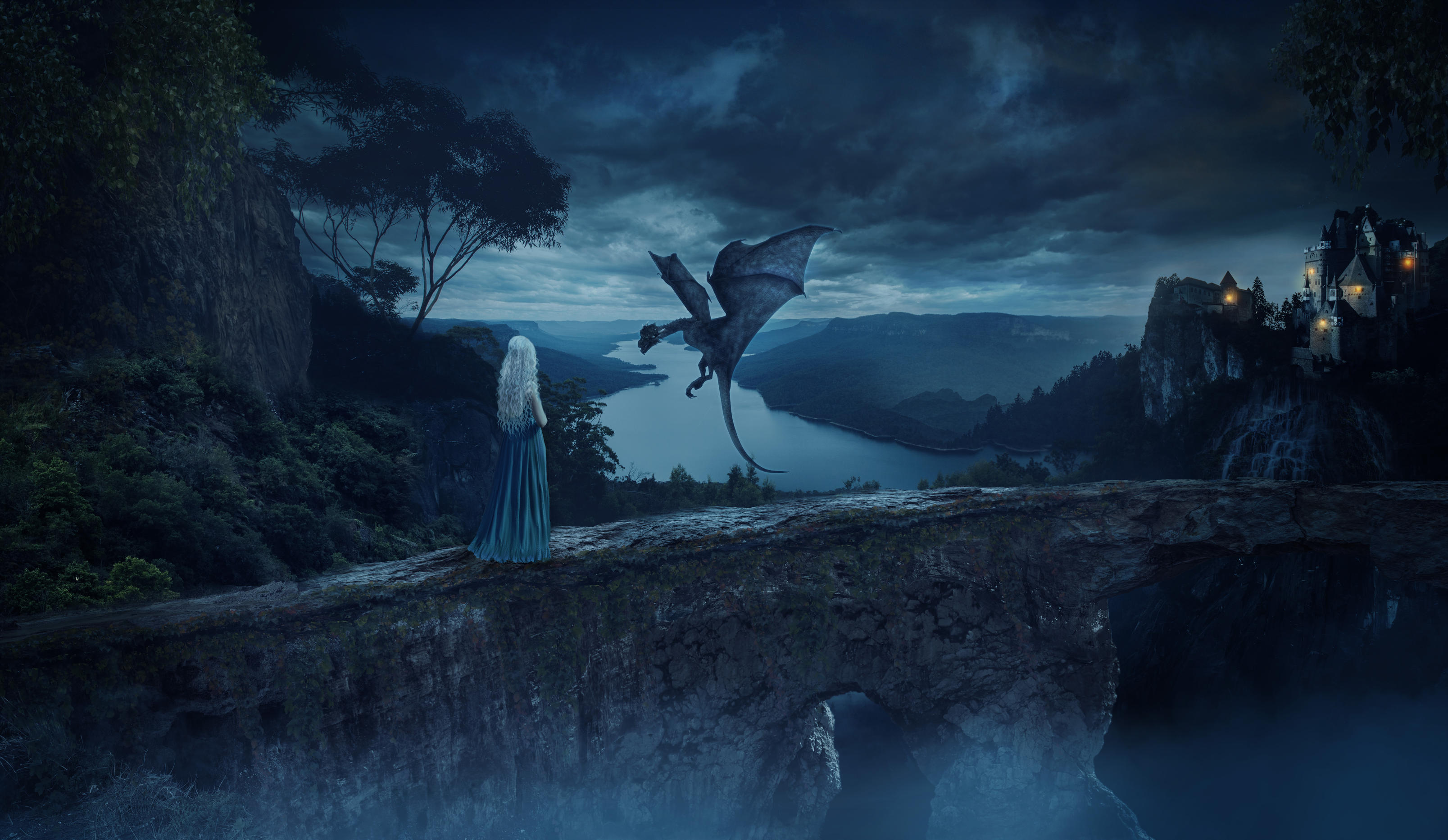 game of thrones wallpaper,nature,sky,atmospheric phenomenon,screenshot,tree