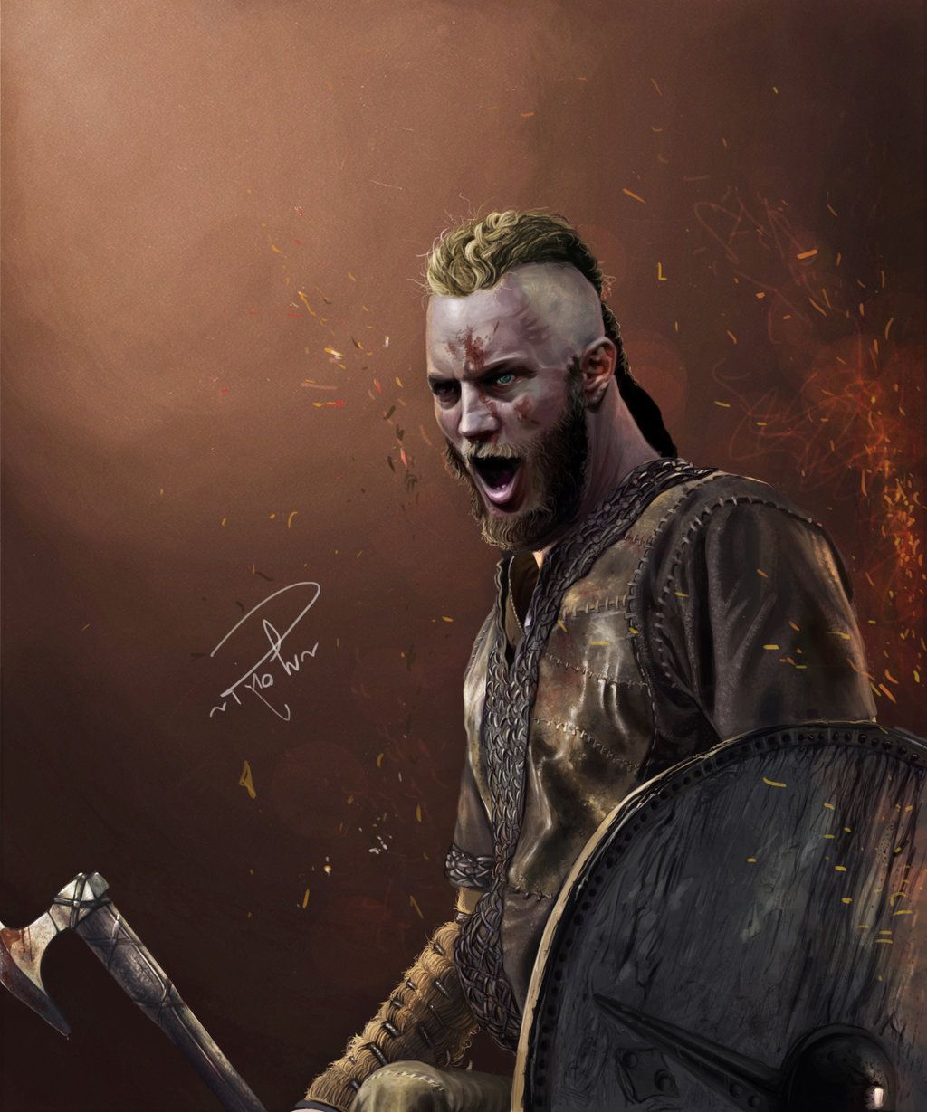 vikings wallpaper,beard,facial hair,fictional character,illustration