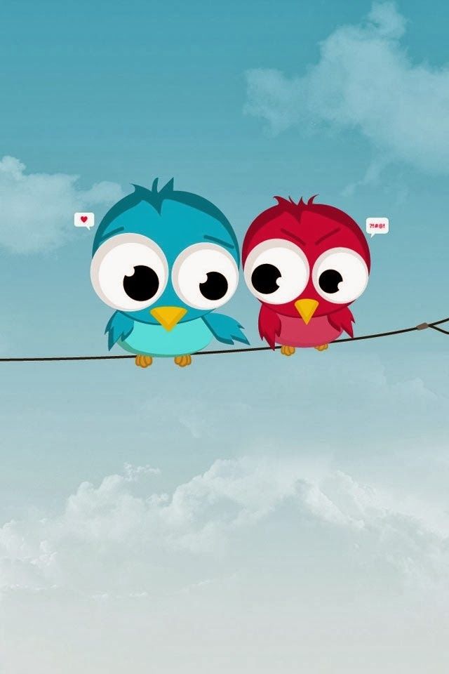 sfondo di whatsapp,cartone animato,cielo,angry birds,nube,illustrazione