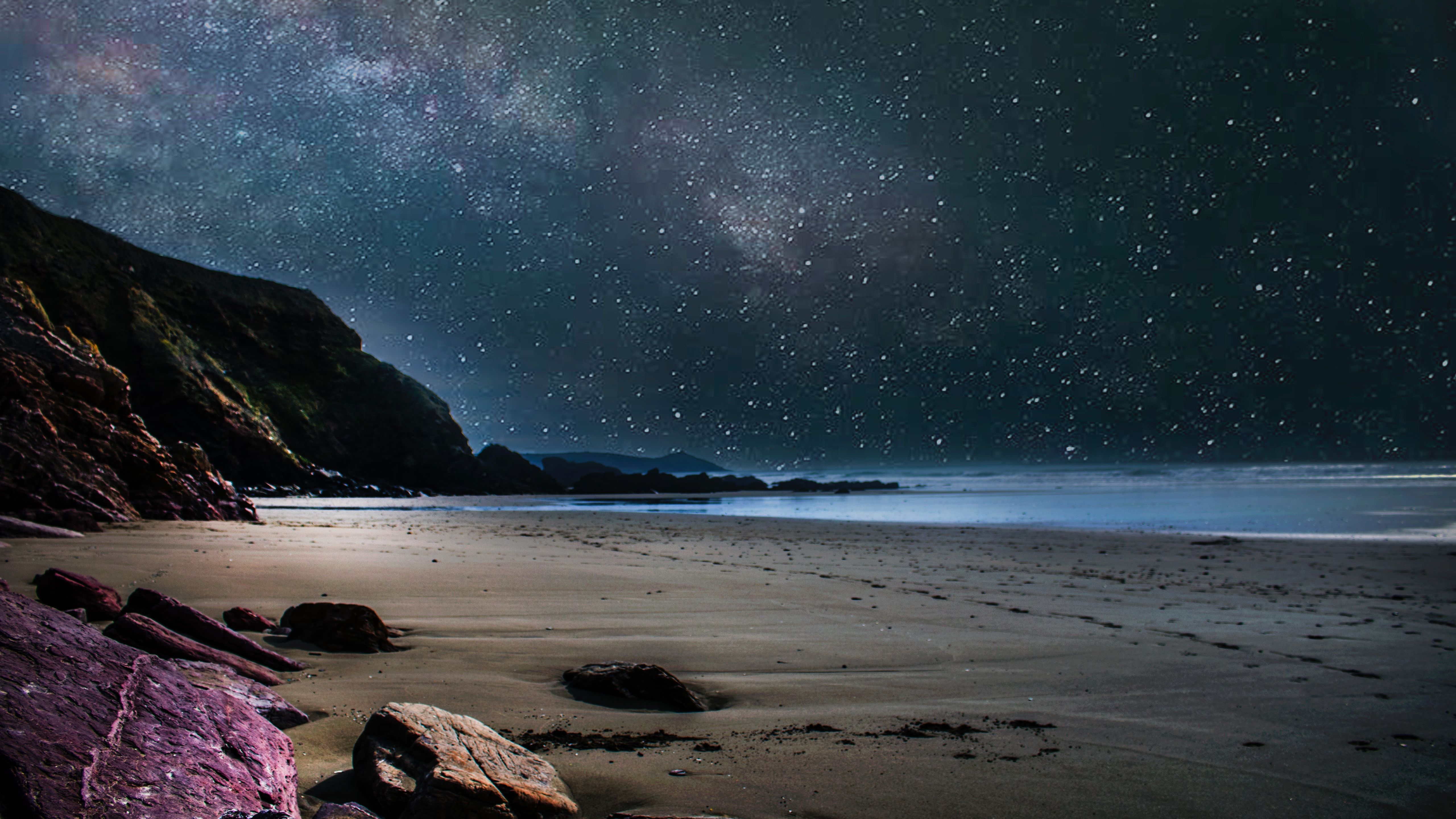 fondo de pantalla 5k,cielo,naturaleza,mar,costa,apuntalar