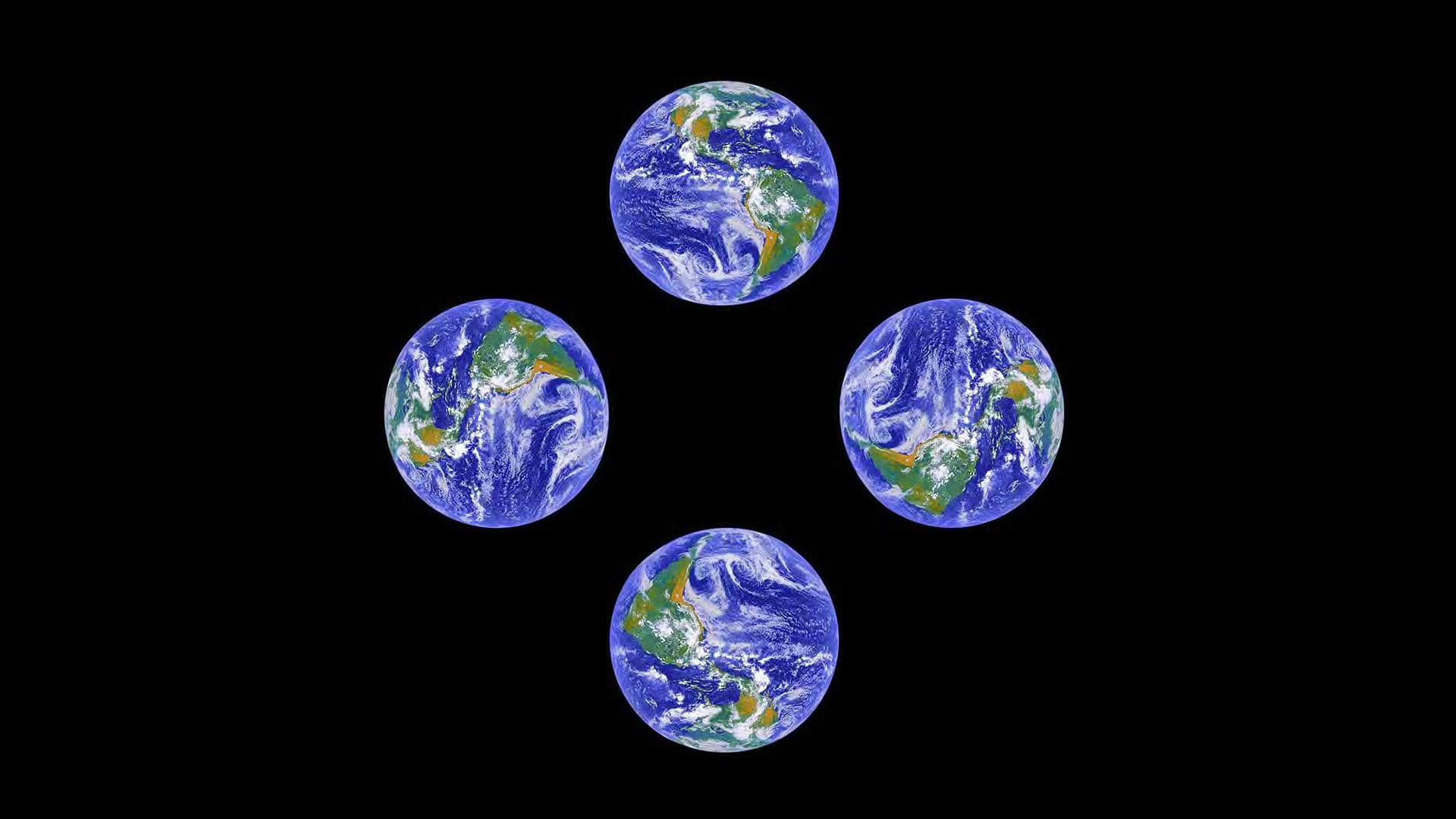 3d 홀로그램 벽지,지구,구체,물,행성,세계