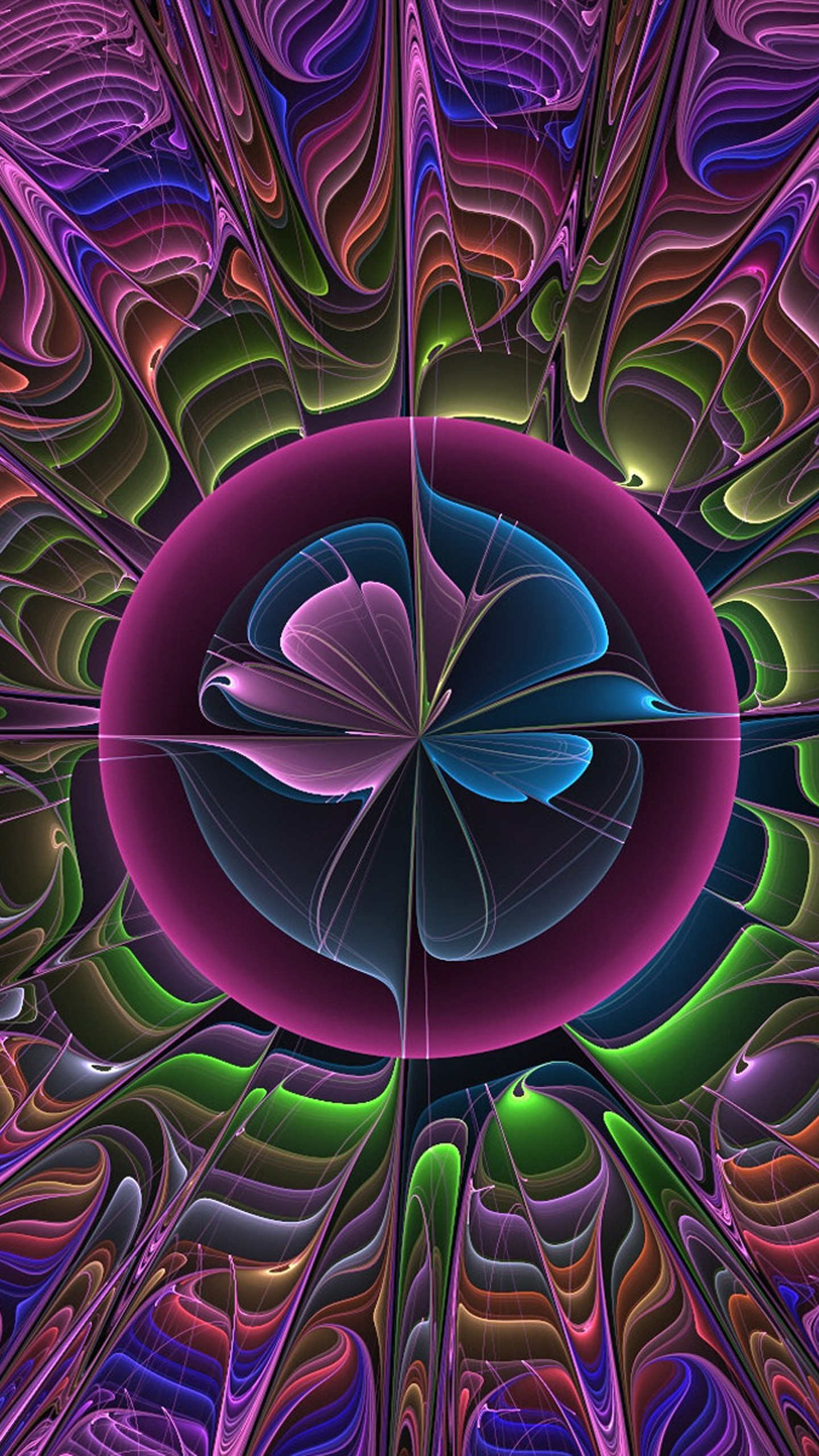 Colorful 3d Art 1 Galaxy S6 Wallpaper Data-src - 3d Hologram Wallpaper