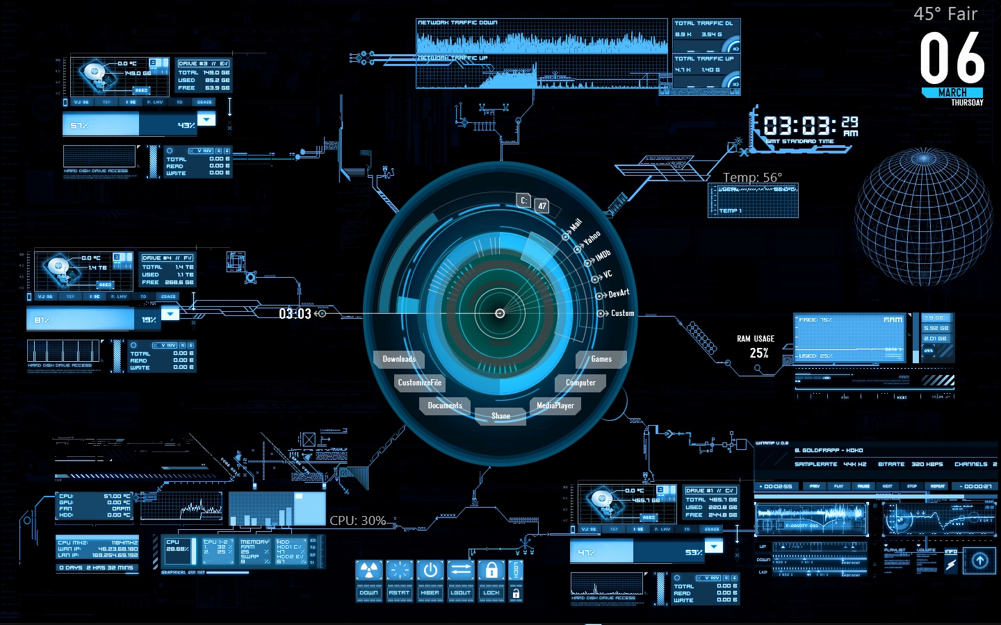 holographische tapete,elektronik,technologie,bildschirmfoto