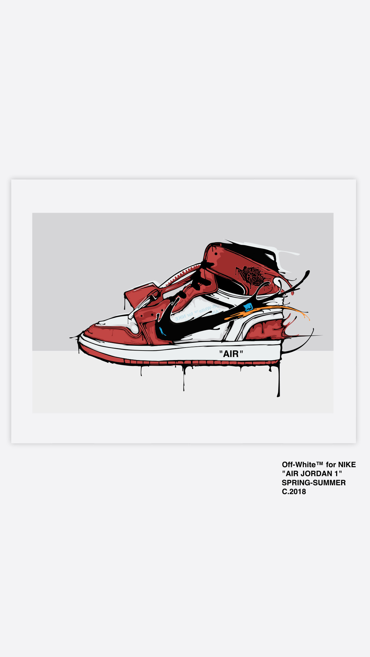 off white wallpaper,red,footwear,product,shoe,vehicle