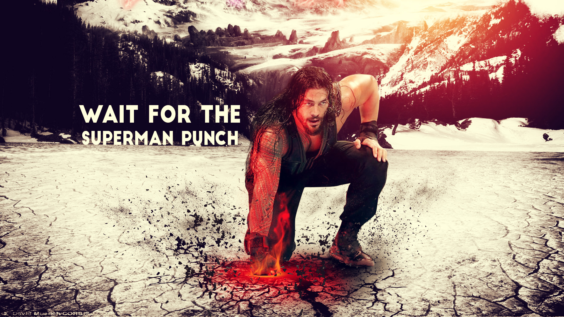 roman reigns wallpaper,water,red,sky,beauty,photography