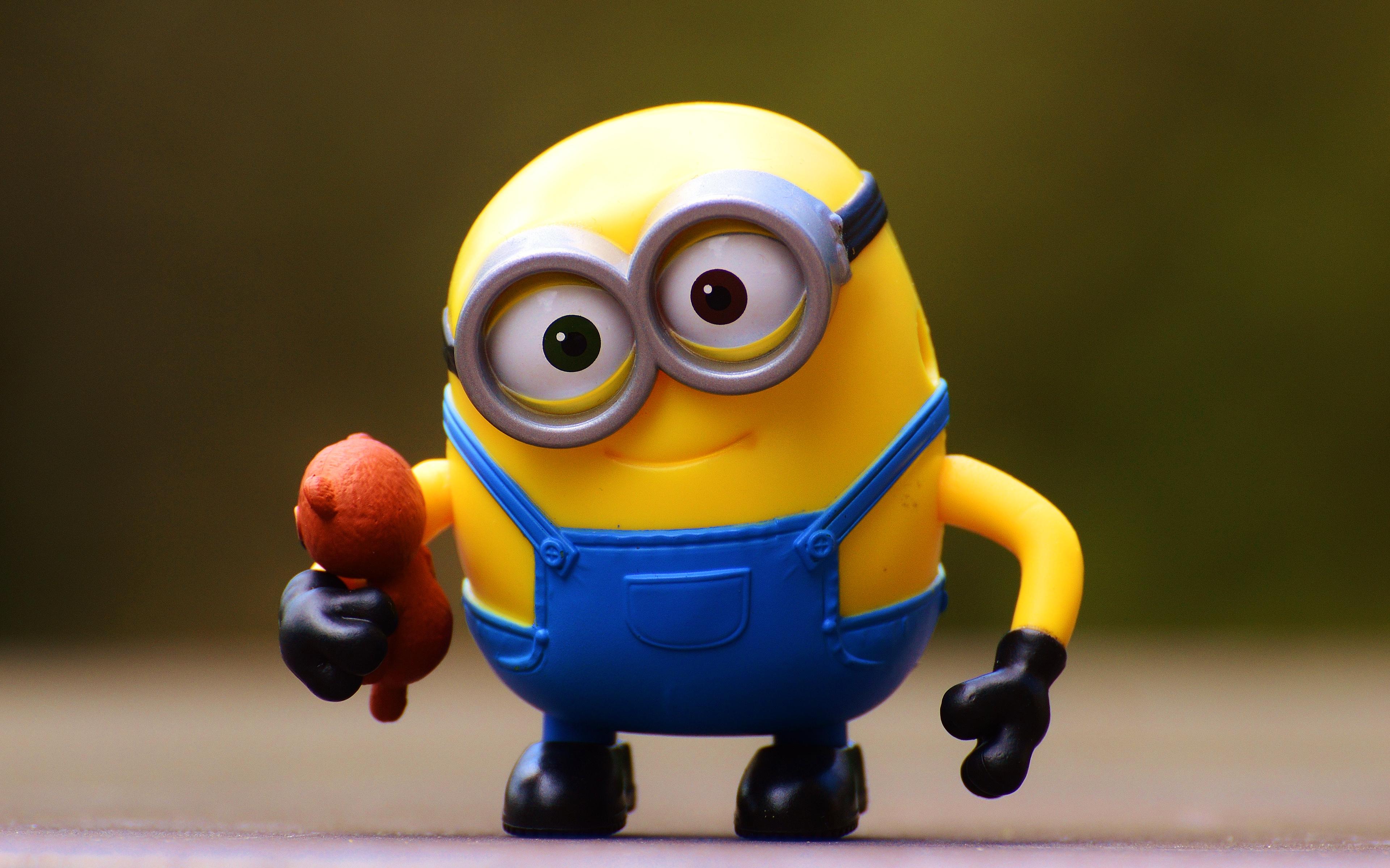 minions wallpaper,toy,action figure,yellow,facial expression,cartoon