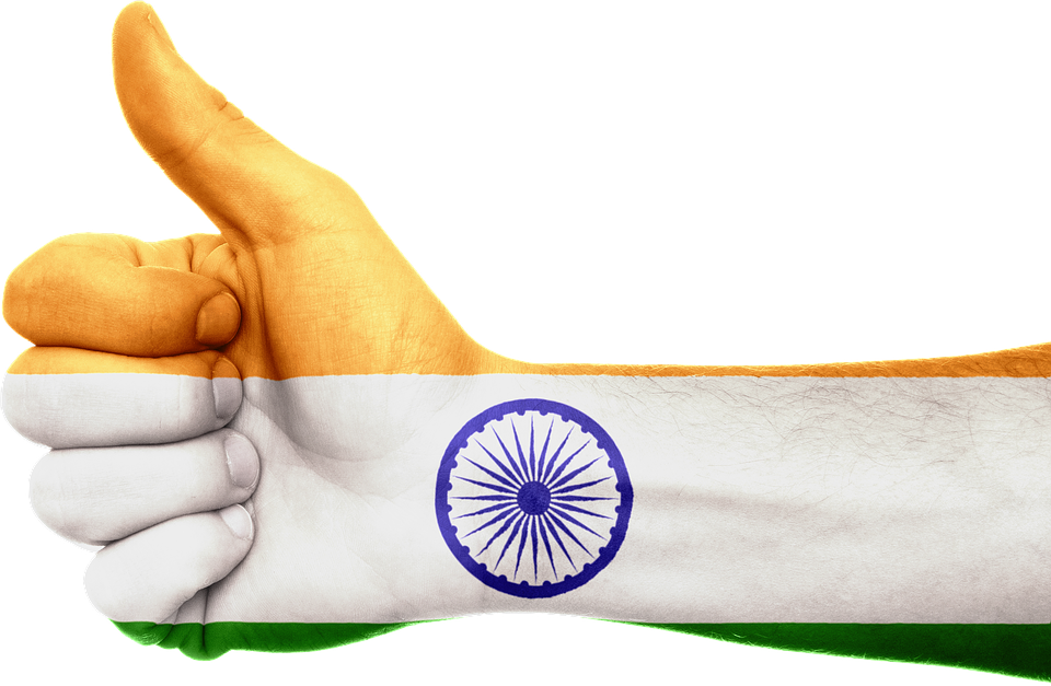 carta da parati bandiera indiana,mano,gesto,polso