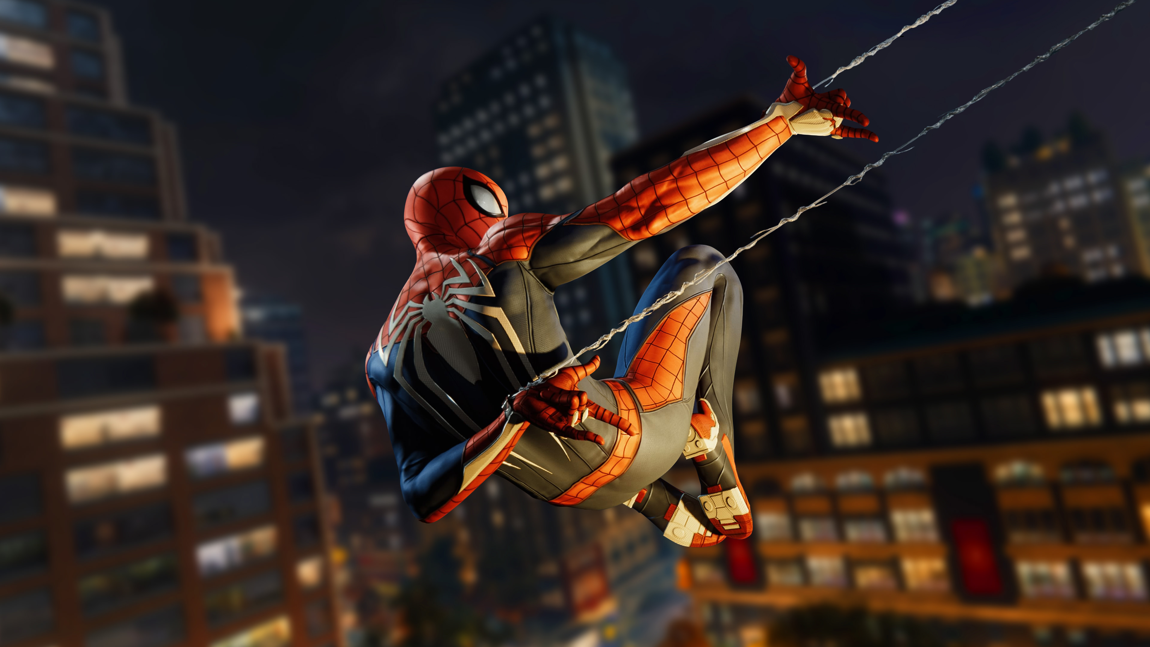 ps4 wallpaper,spider man,superhero,fictional character,pc game,stunt performer