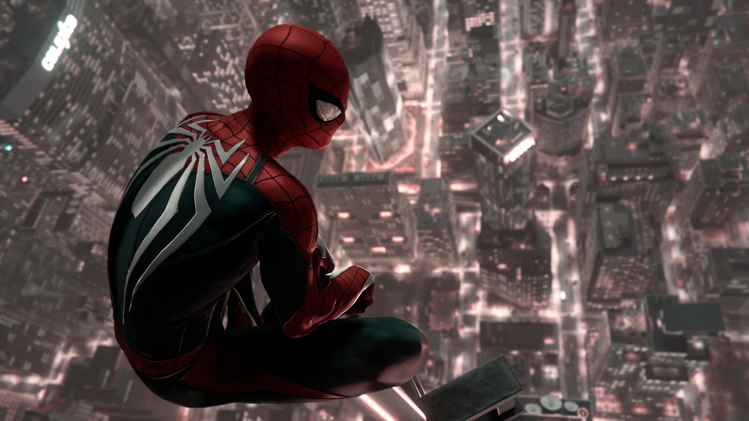 fondo de pantalla de ps4,superhéroe,hombre araña,personaje de ficción,juego de acción y aventura,hombre murciélago