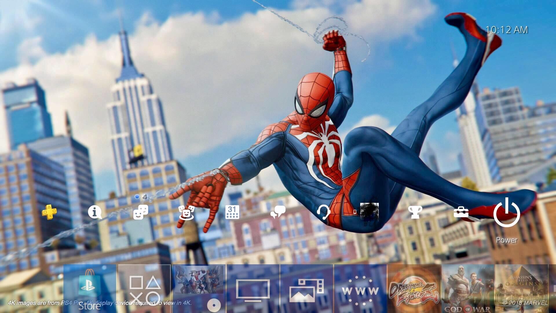 ps4 wallpaper,spider man,superhero,fictional character,pc game,hero