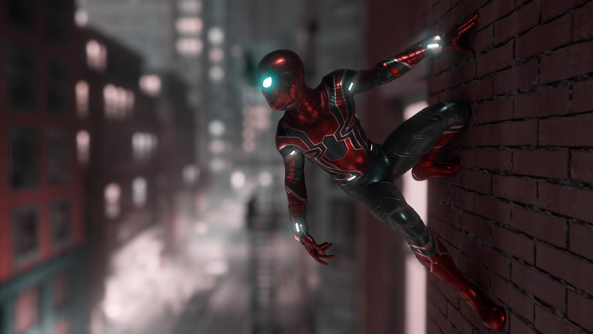 fondo de pantalla de ps4,hombre araña,superhéroe,personaje de ficción,captura de pantalla