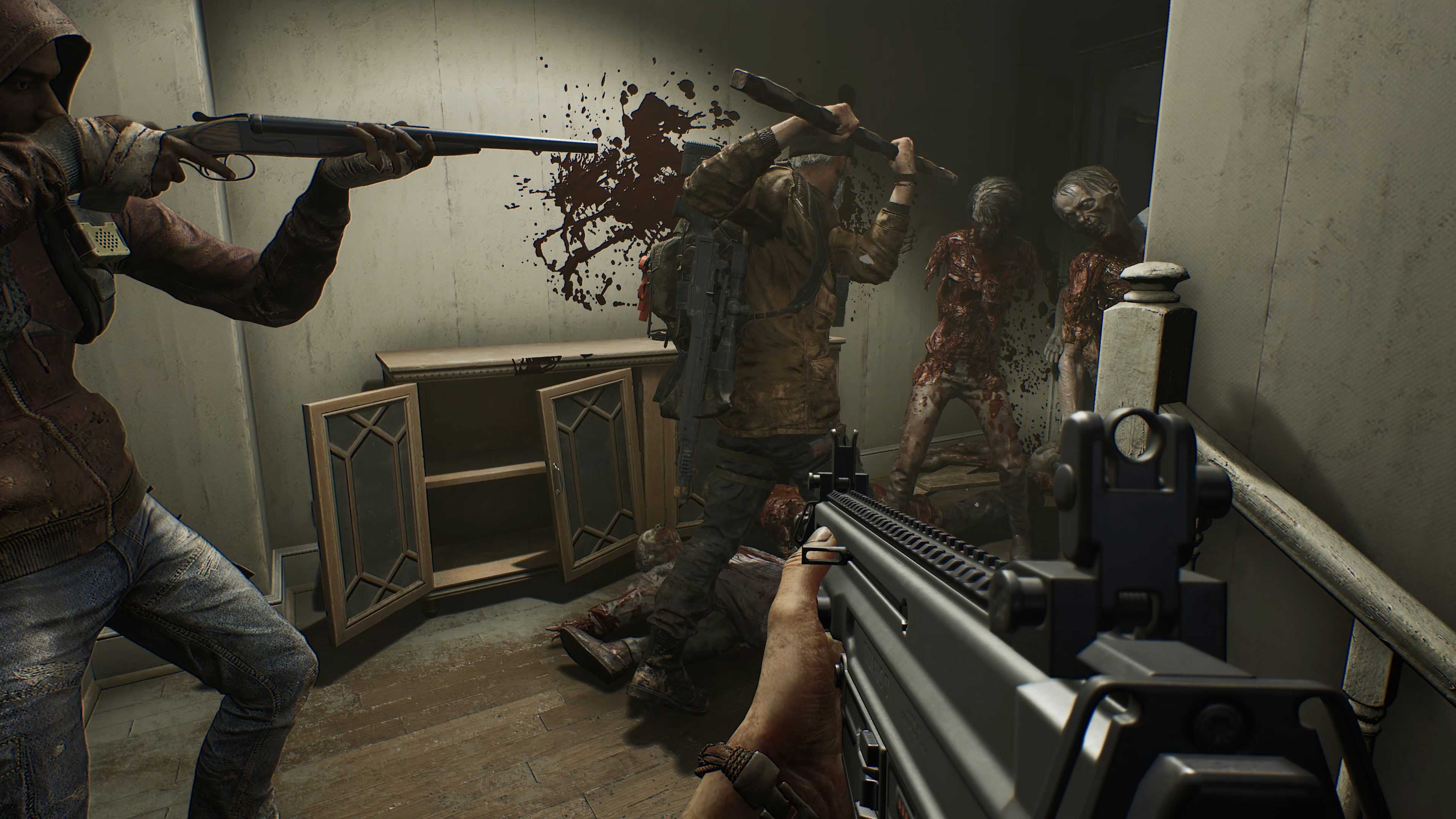 the walking dead wallpaper,action adventure game,pc game,shooter game,digital compositing,screenshot