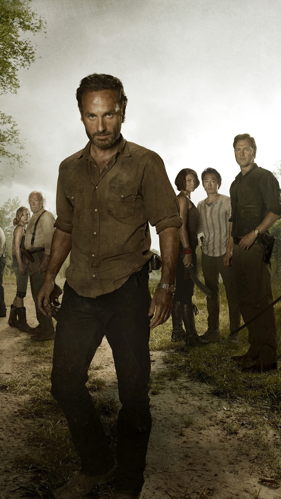 the walking dead wallpaper,people,standing,adaptation,photography