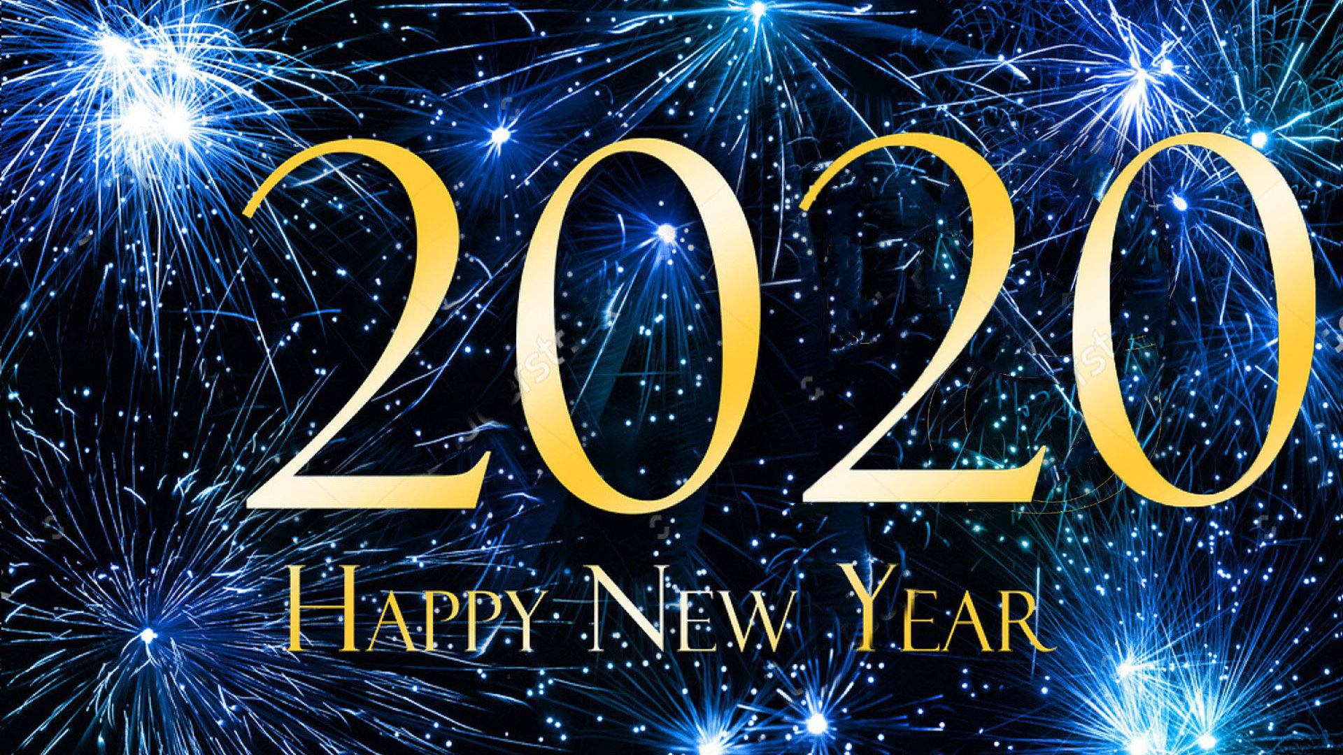 happy new year wallpaper,new year,fireworks,new years day,text,holiday