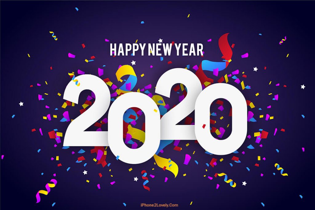 happy new year wallpaper,text,font,graphic design,purple,violet