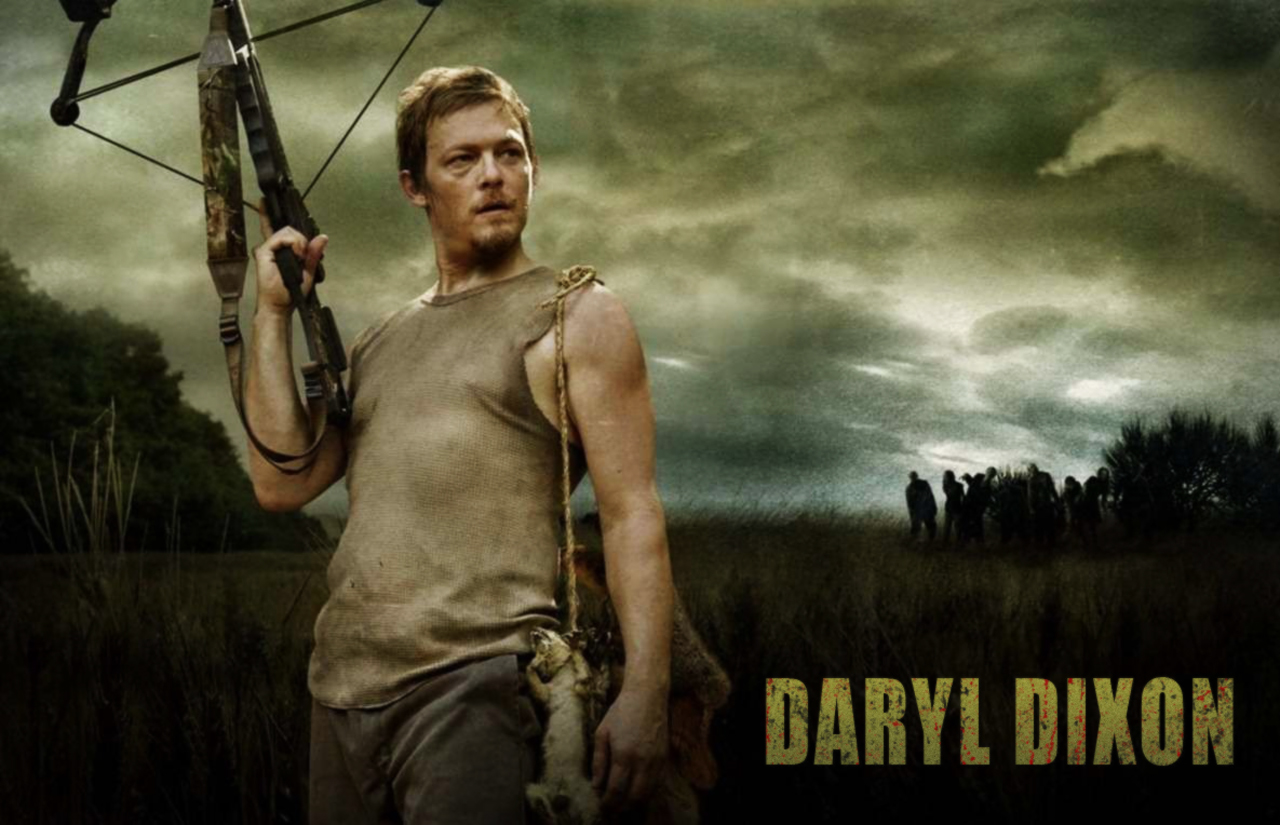 the walking dead wallpaper,compound bow,movie,photography