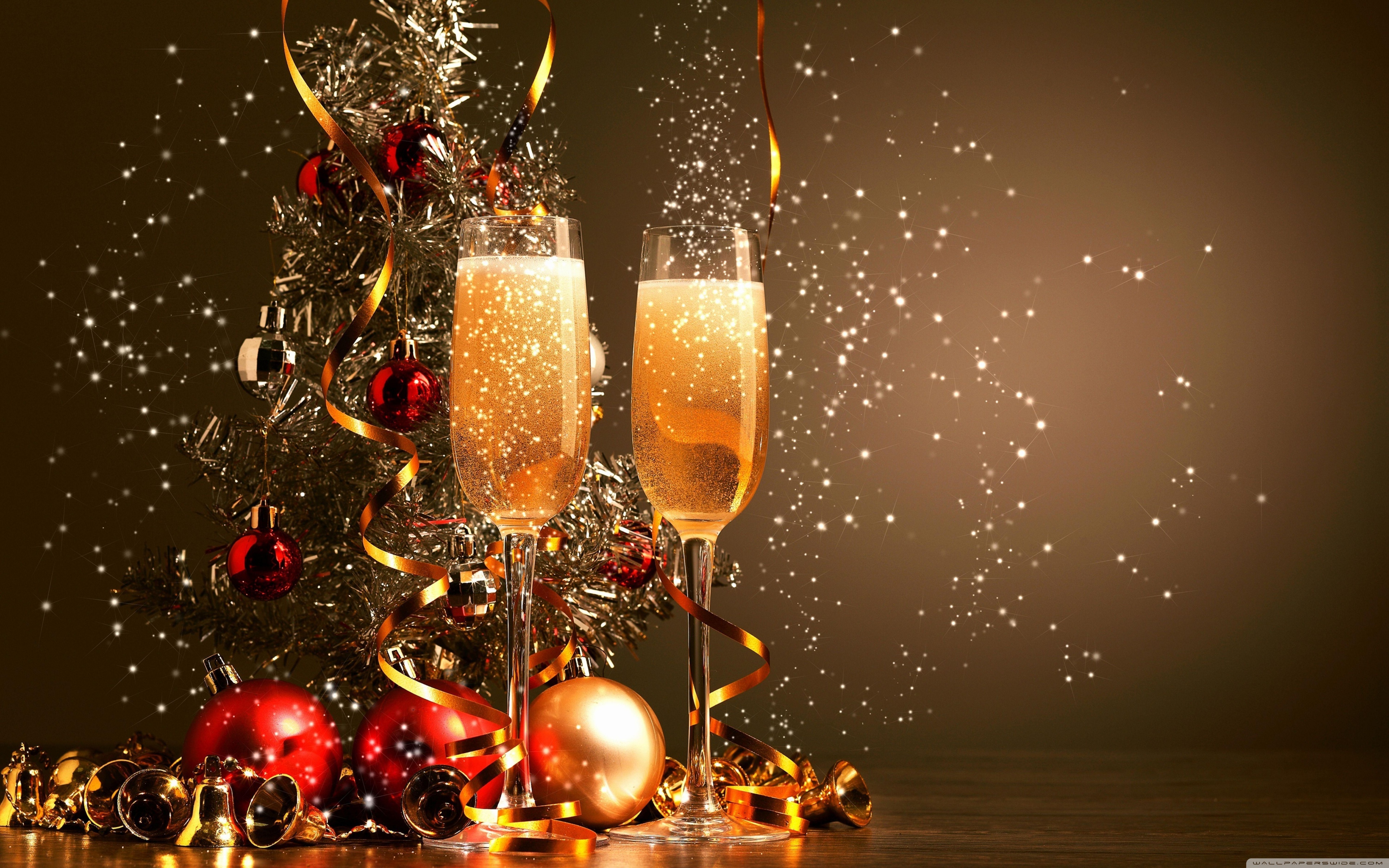 feliz año nuevo fondo de pantalla,beber,copas de champán,champán,bebida alcohólica,vino