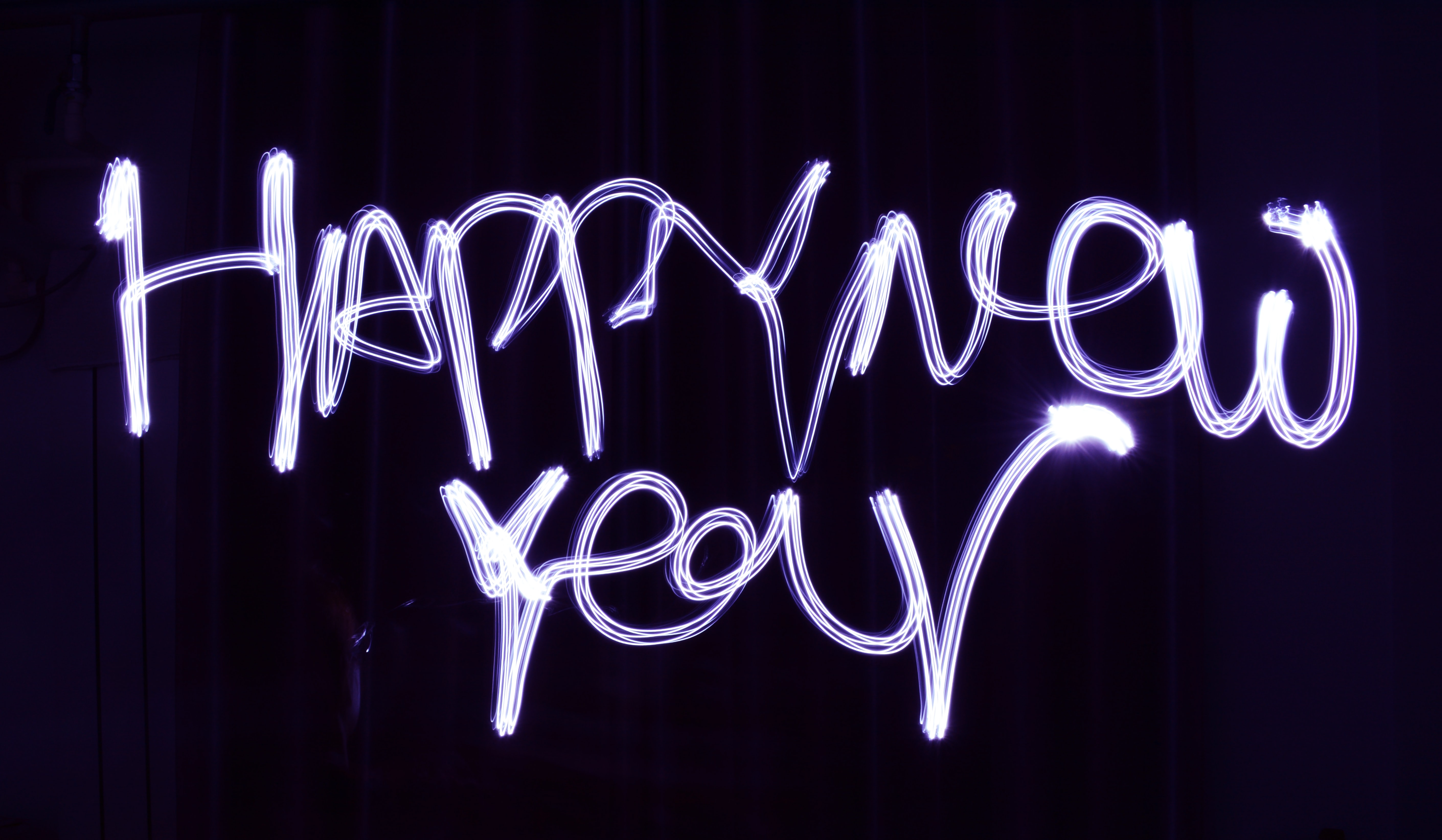happy new year wallpaper,text,font,light,neon,calligraphy